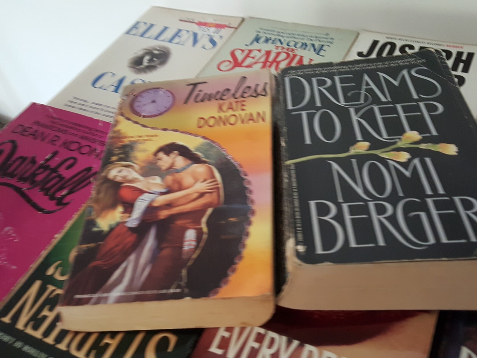 Lot of 10 Vintage Mass Paperbacks Various Genres Various Decades