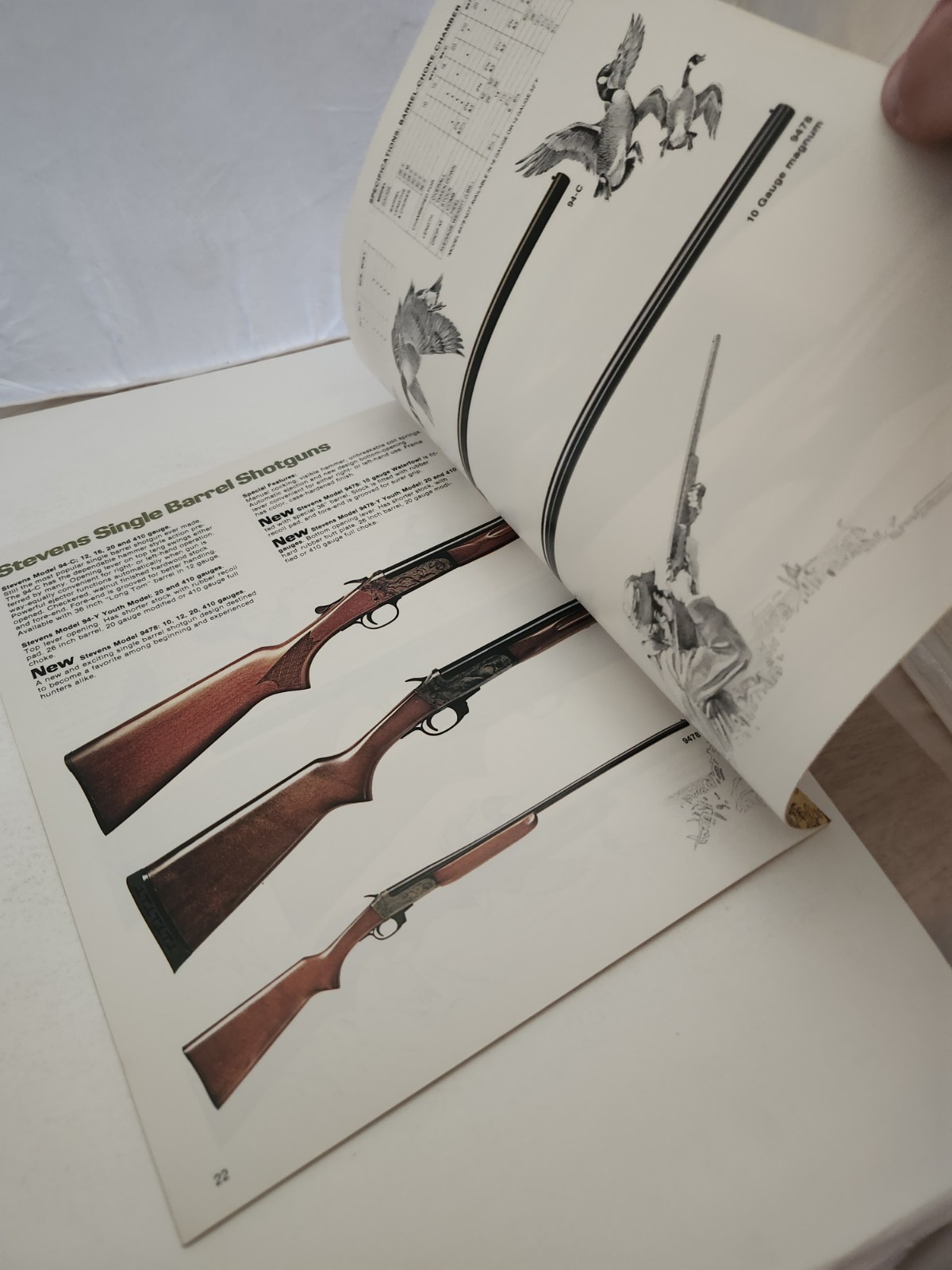 1978 Savage Arms Co. Retailer&rsquo;s Catalog. 8 1/2&Prime; x 11&Prime; 36 Pages of info