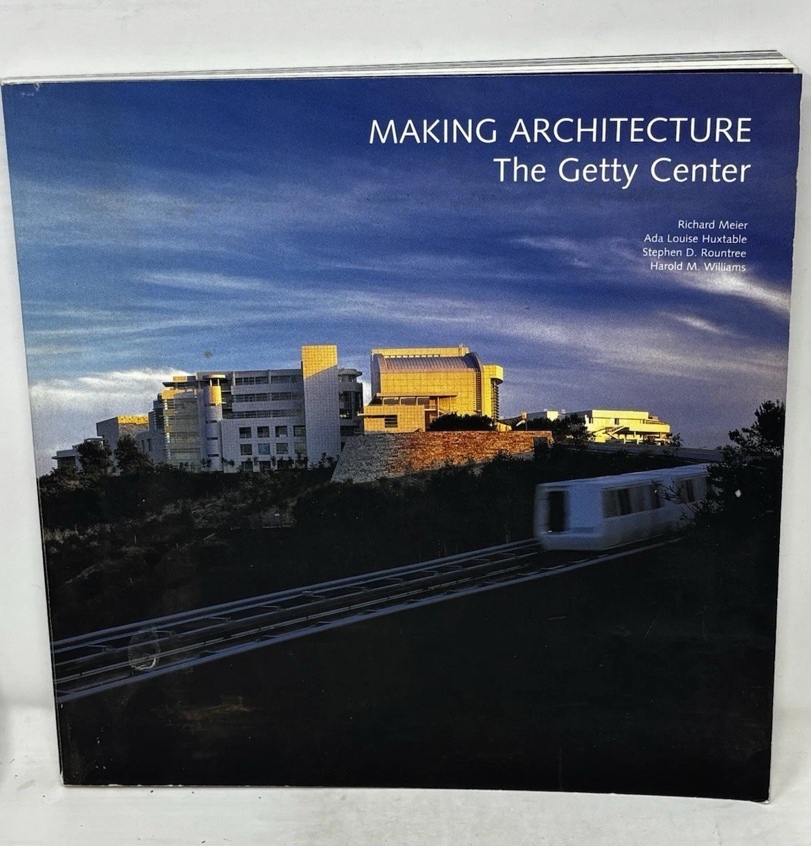 Making Architecture The Getty Center1997 168 pages VTG 10&Prime;x 10&Prime;