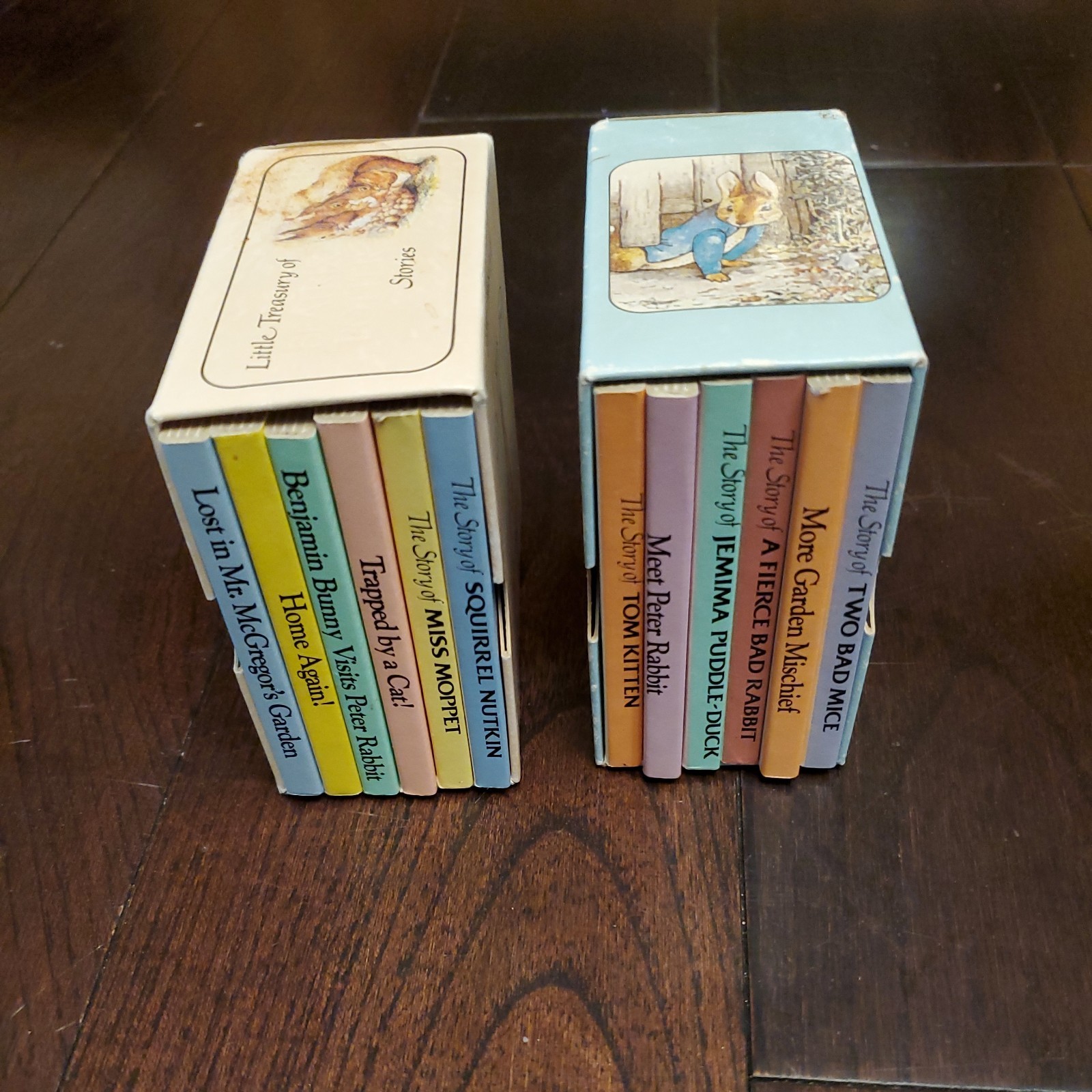 Set Of 12 Vintage Beatrix Potter and Little Treasury of Peter Rabbit