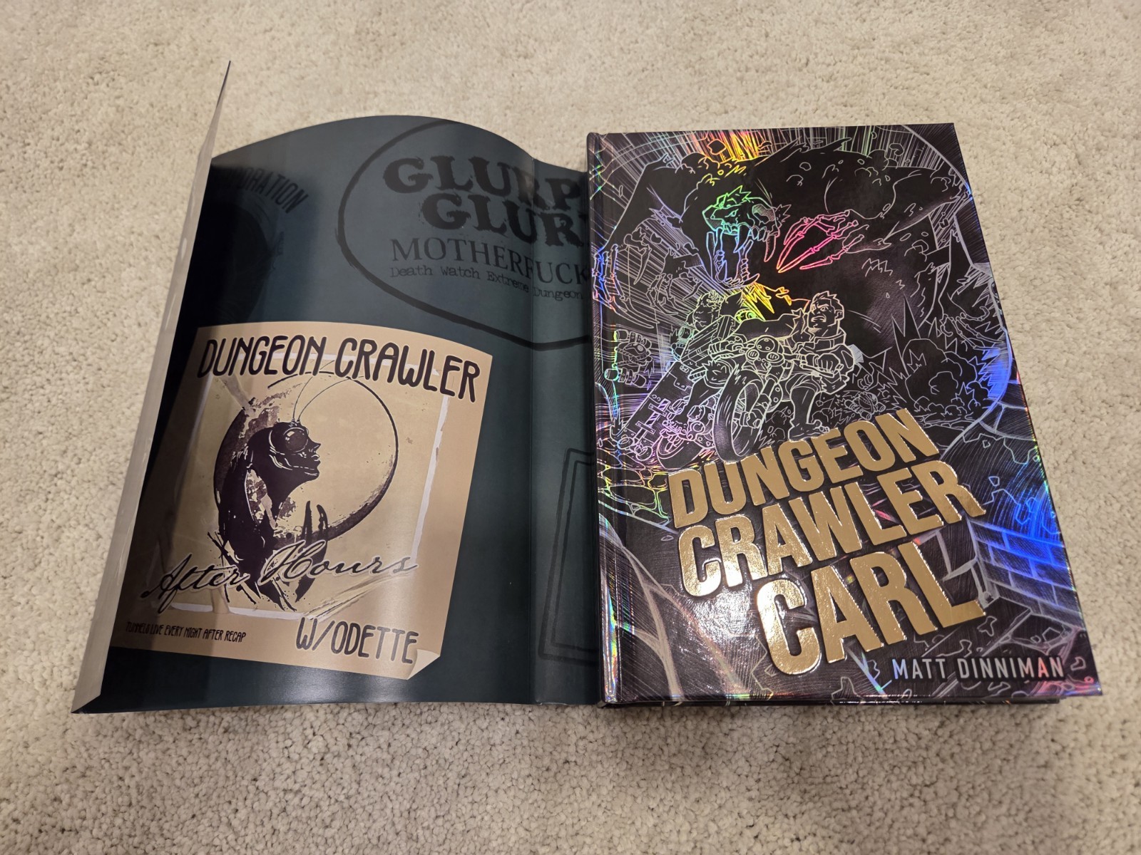 Dungeon Crawler Carl V1 | Matt Dinniman | SIGNED/NUMBERED | Kickstarter PRISTINE