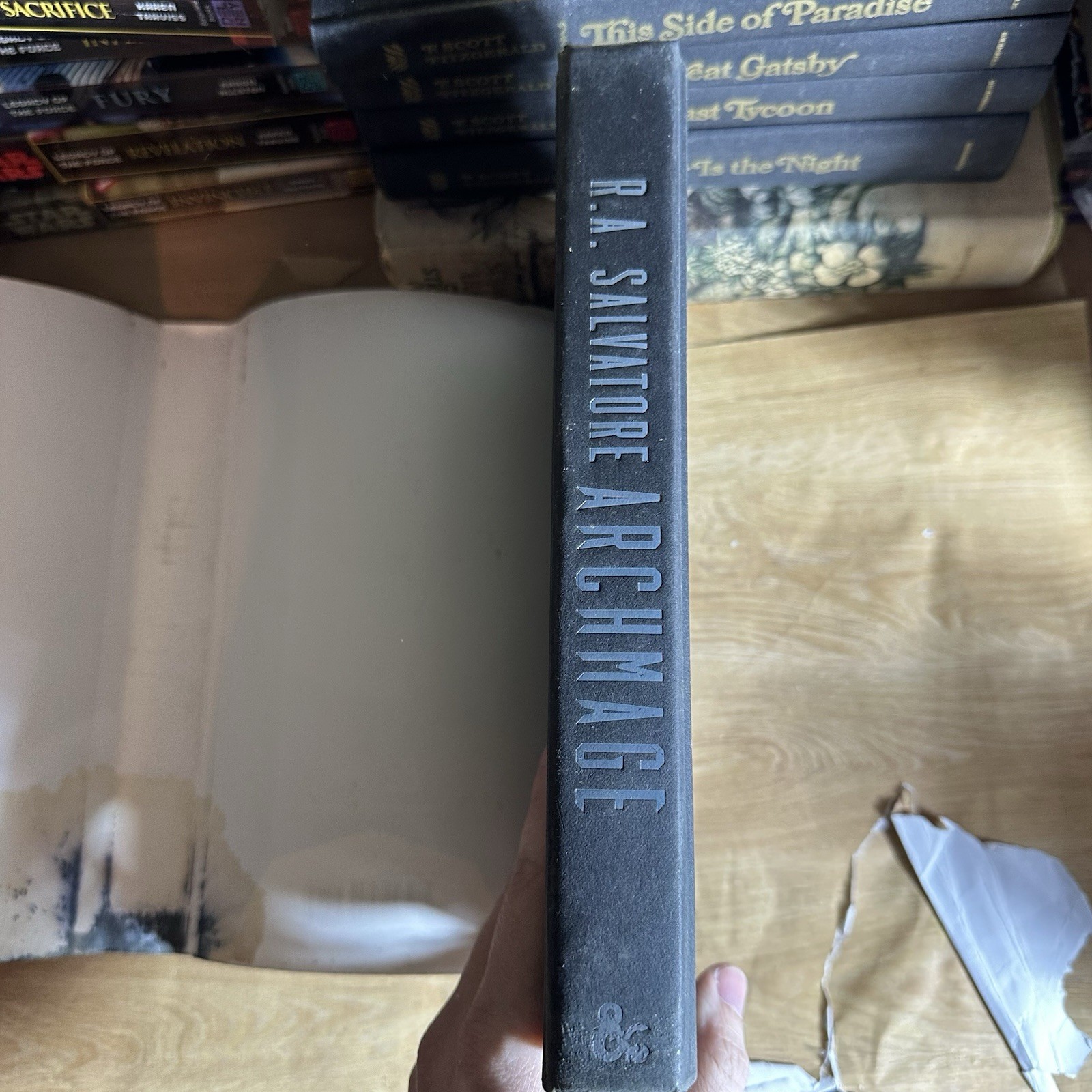 Archmage Homecoming Forgotten Realms R.A. Salvatore 1st Edition Hardcover Drizzt
