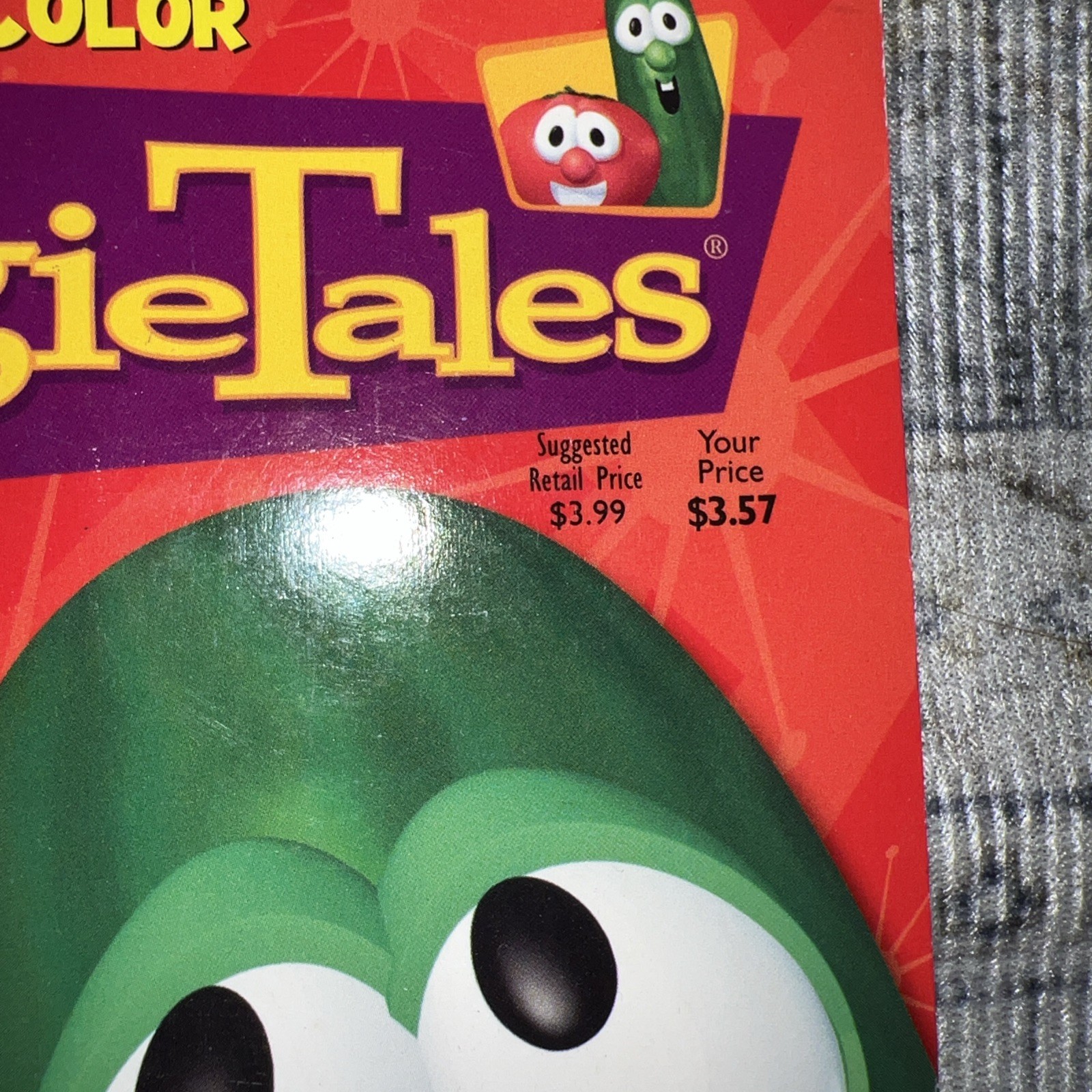 PAINT BOX BOOK TO COLOR (BIG IDEA&rsquo;S VEGGIE TALES SERIES) By Dalmatian Press