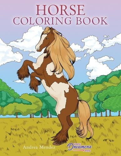 Young Dreamers Press Horse Coloring Book (Paperback) (UK IMPORT)