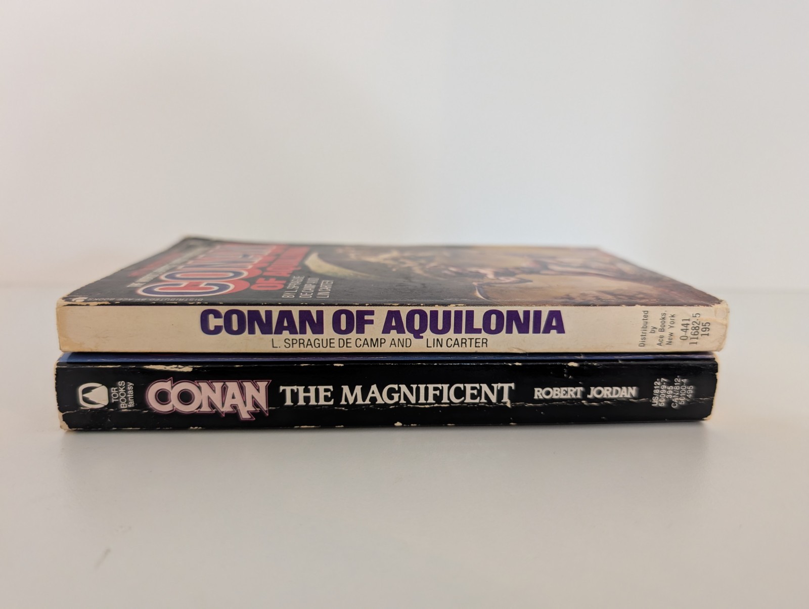 Conan The Barbarian Novels PB Lot The Magnificent and Aquilonia Vintage Books