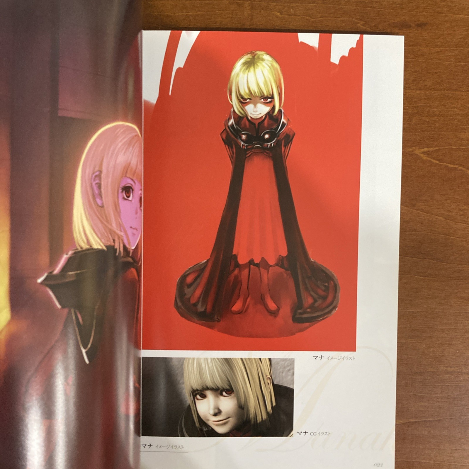 Drag-on Dragoon Art BookThe Materials Illustration