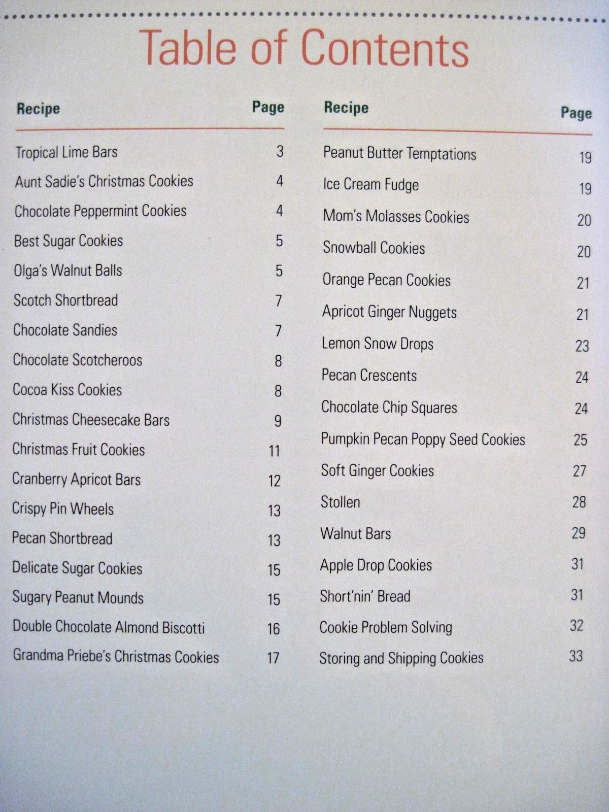 2010 WE ENERGIES CHRISTMAS COOKIE COOK BOOK ~ Wisconsin Electric Co.