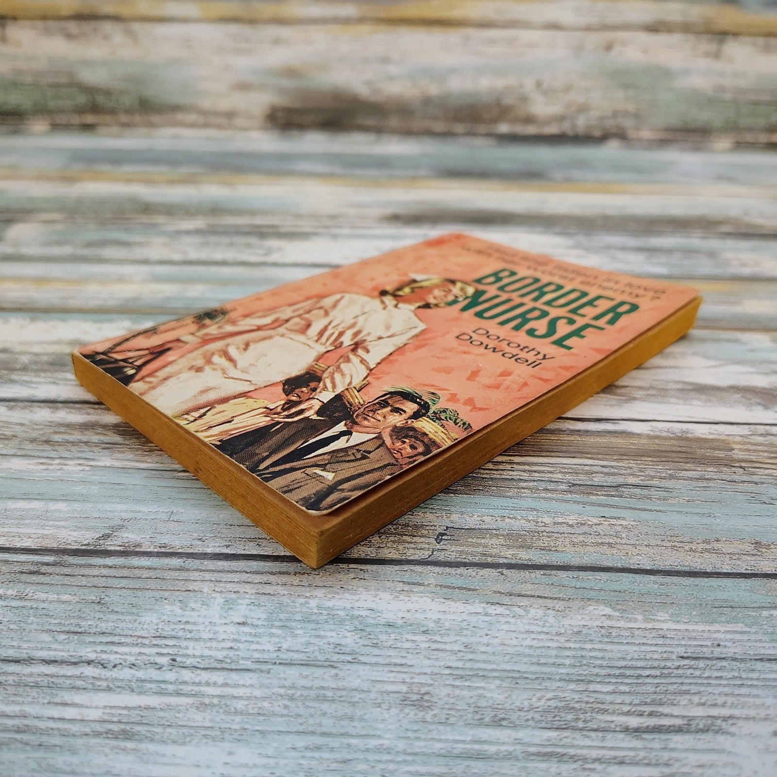 Border Nurse Medical Romance Paperback Book Dorothy Dowdell Suspense Drama 1963