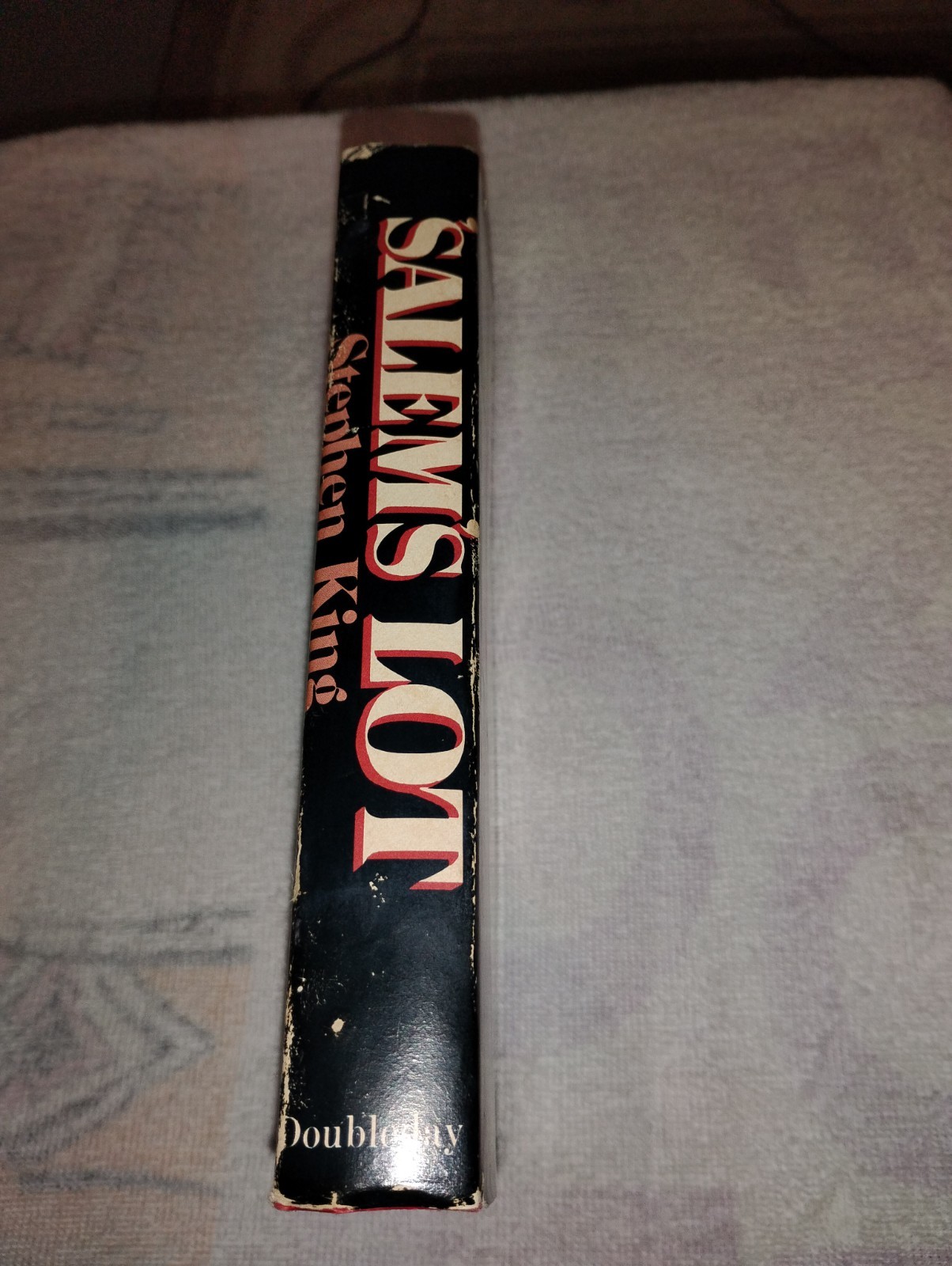 SALEM&rsquo;S LOT HC DJ Stephen King First Book Club Edition BCE 1975
