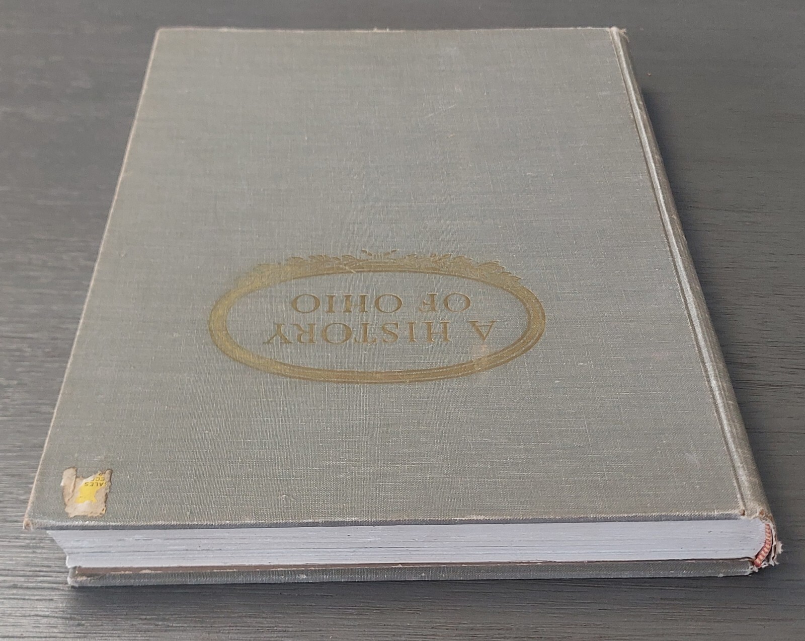 Vintage 1961 « A History of Ohio » Roseboom/Weisenburger Hardcover