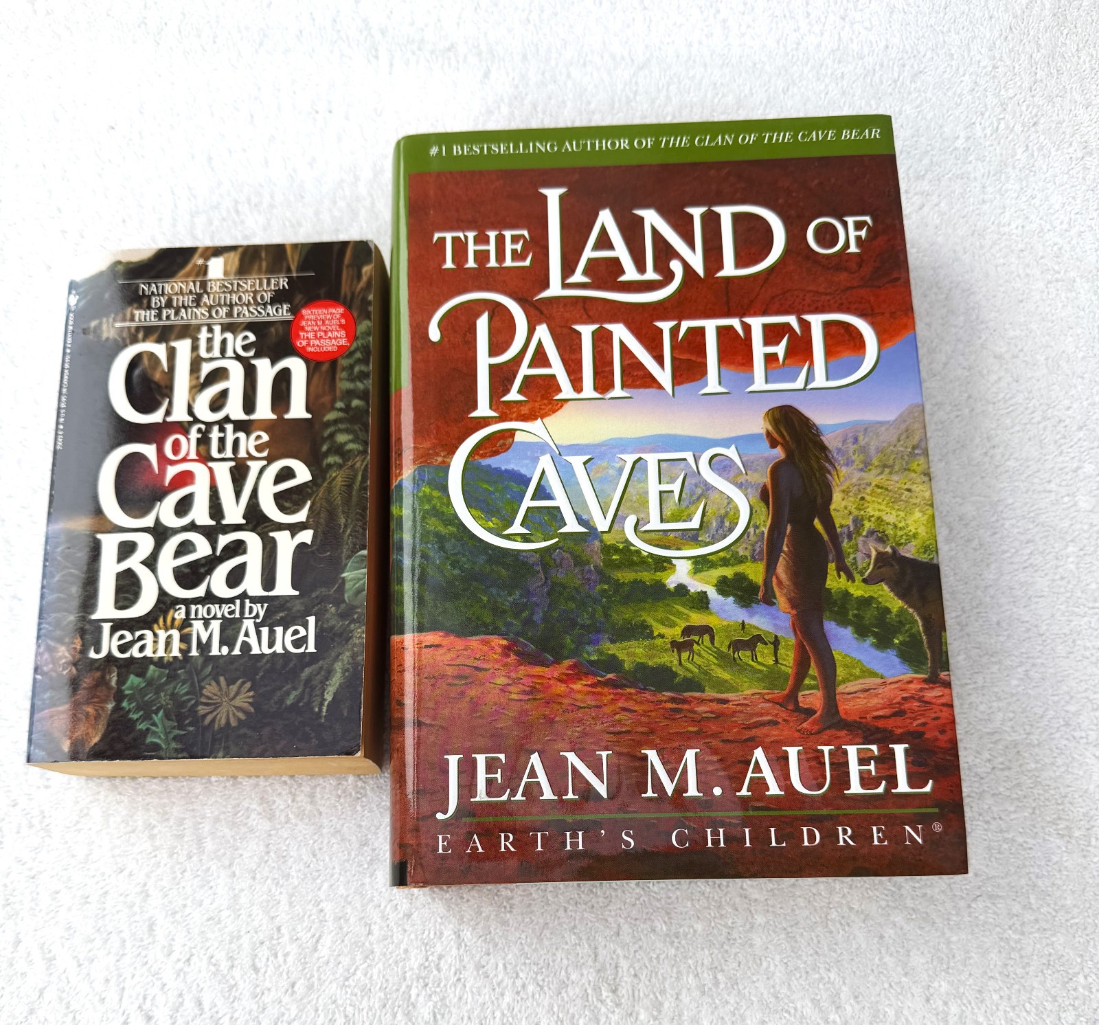 Lot of 6 – Jean Auel – Earth&rsquo;s Children Series – Complete series 1-6 -Mixed lot