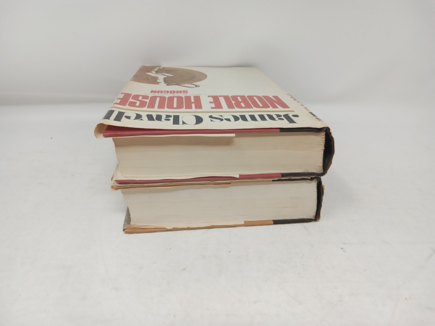 James Clavell Shogun 2 Noble House Hardcover Book Club Edition Volume 1 & 2 Lot