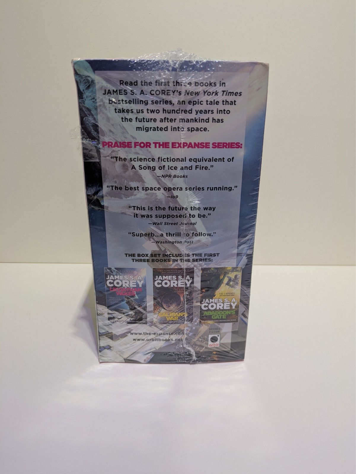 The Expanse Boxed Set: Leviathan Wakes, Caliban&rsquo;s War & Abaddon&rsquo;s Gate Sealed