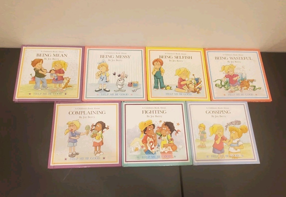 Joy Berry Help Me Be Good Children&rsquo;s Book Lot of 22 Hardcover Books Manners