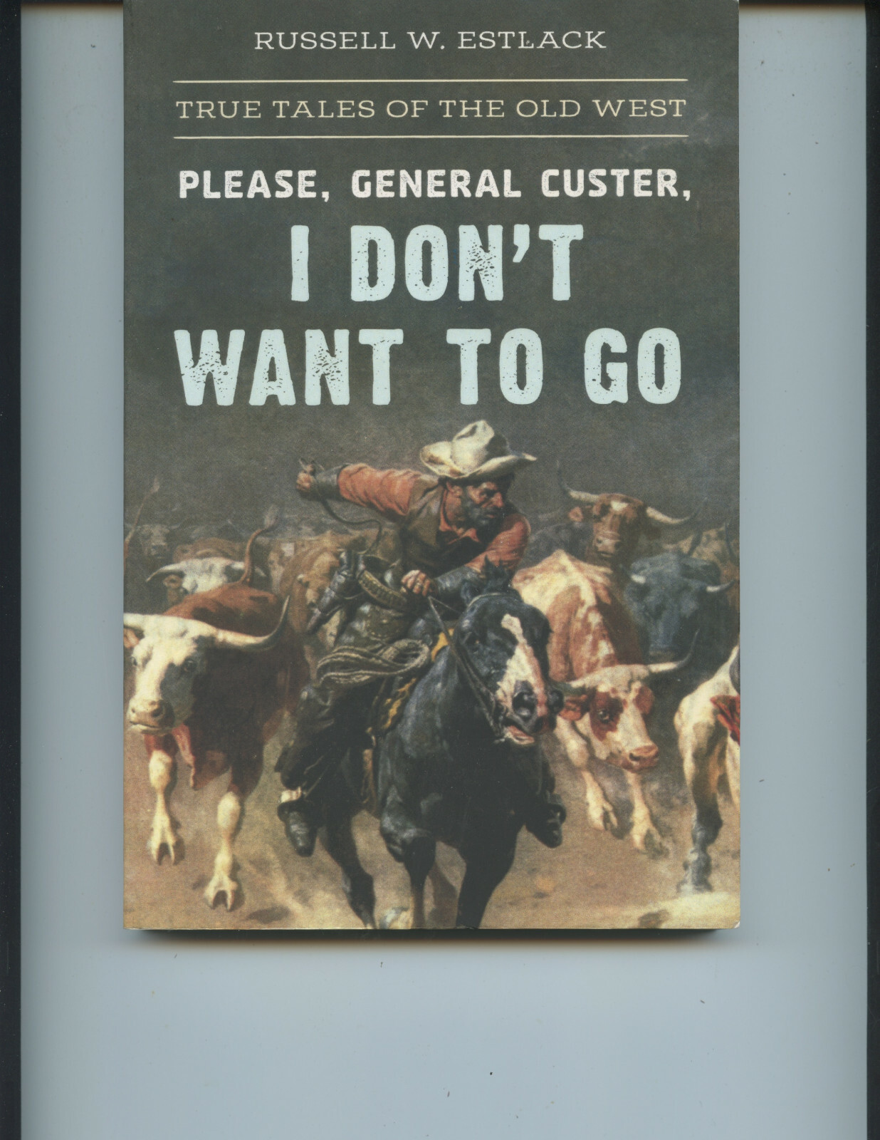 « PLEASE, GENERAL CUSTER, I DON&rsquo;T WANT TO GO » BOOK BY ESTLACK (244 PAGES, NICE)
