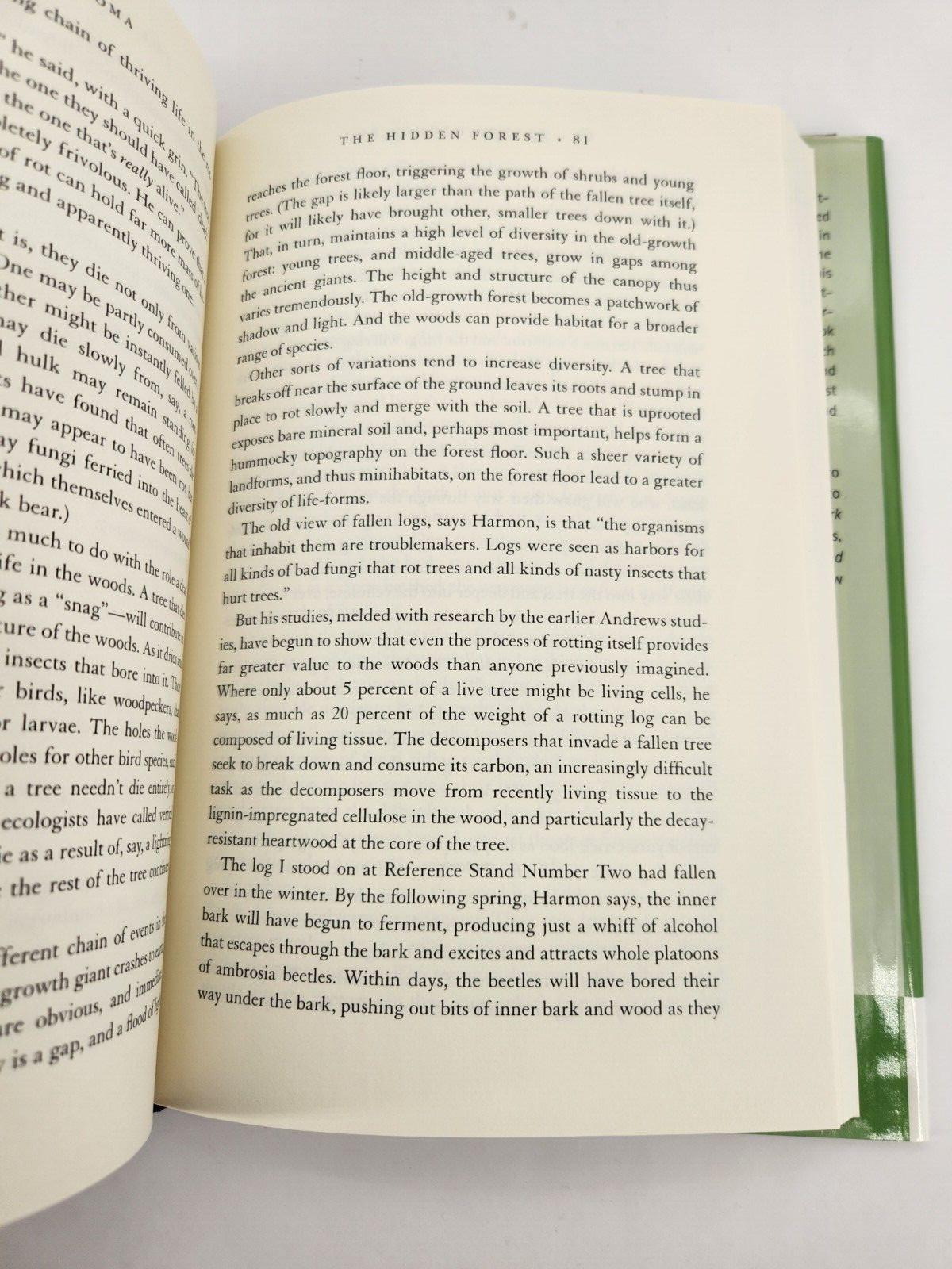 Hidden Forest : Biography of an Ecosystem by Luoma, Jon R. 1999 Hardcover