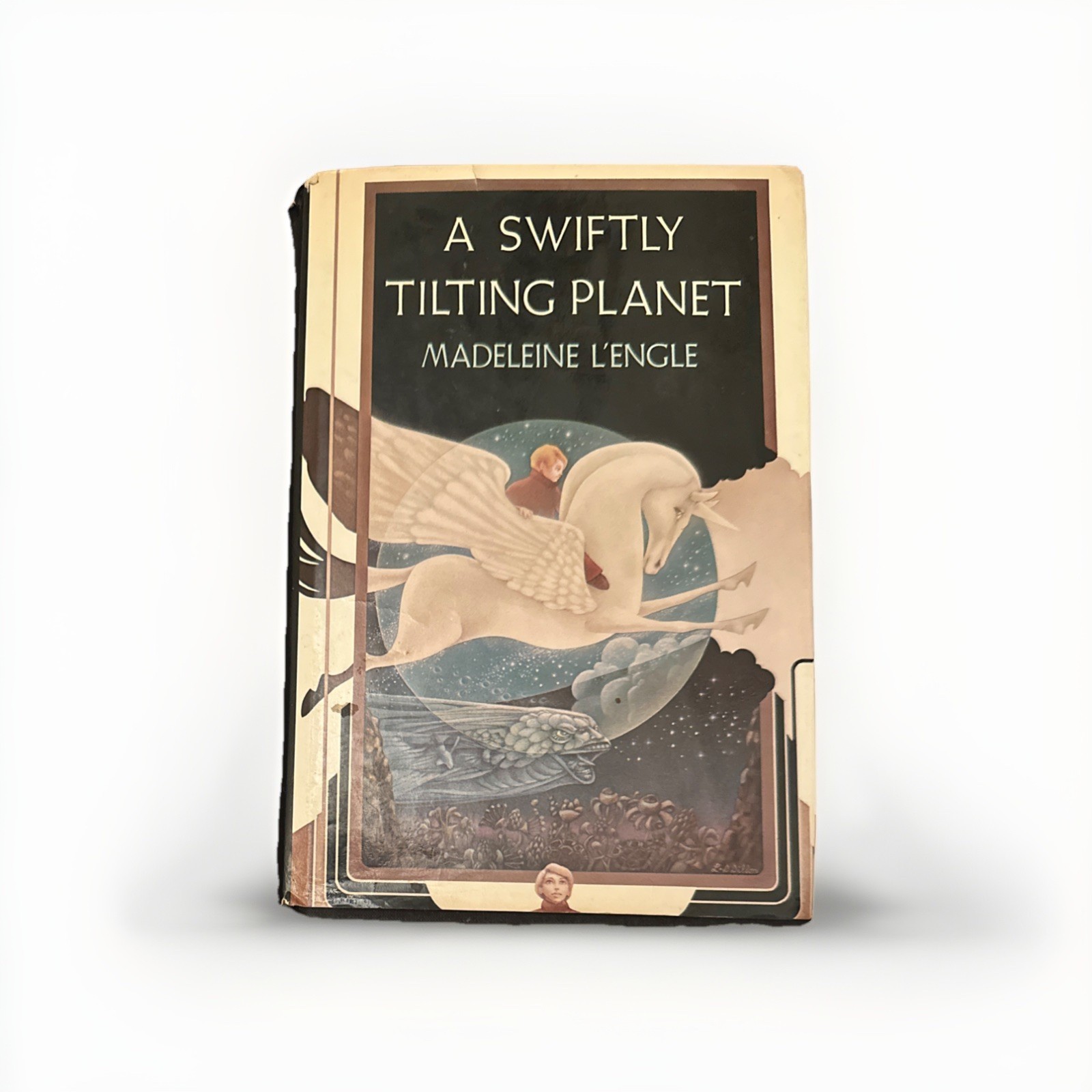 SIGNED, A Swiftly Tilting Planet. Madeleine L&rsquo;Engle HBDJ FIRST PRINT 1978