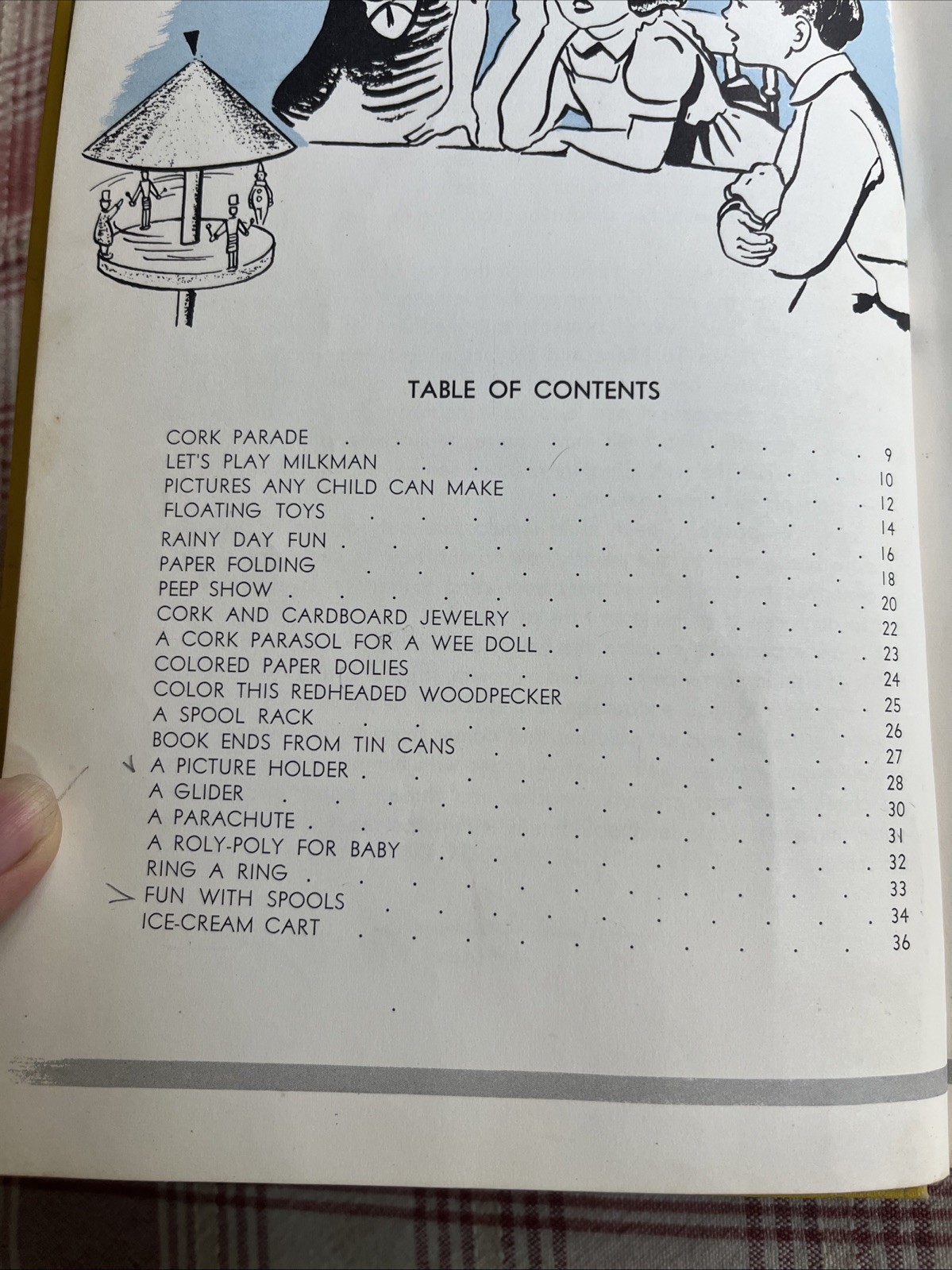 Vintage 1960 Things to Make and Do Child Horizons Hardcover Book