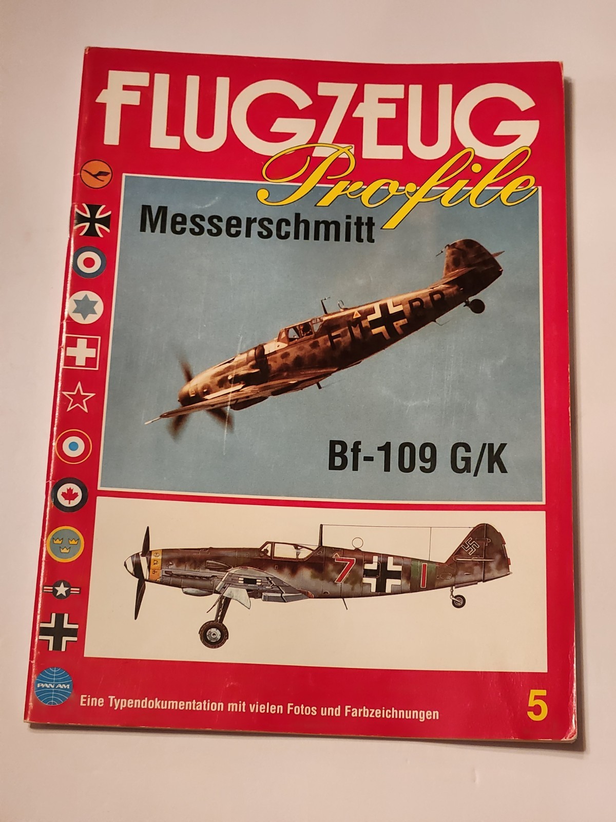 Flugzeug Profile Messerschmitt Bf-109 G/K Guide Book WW2