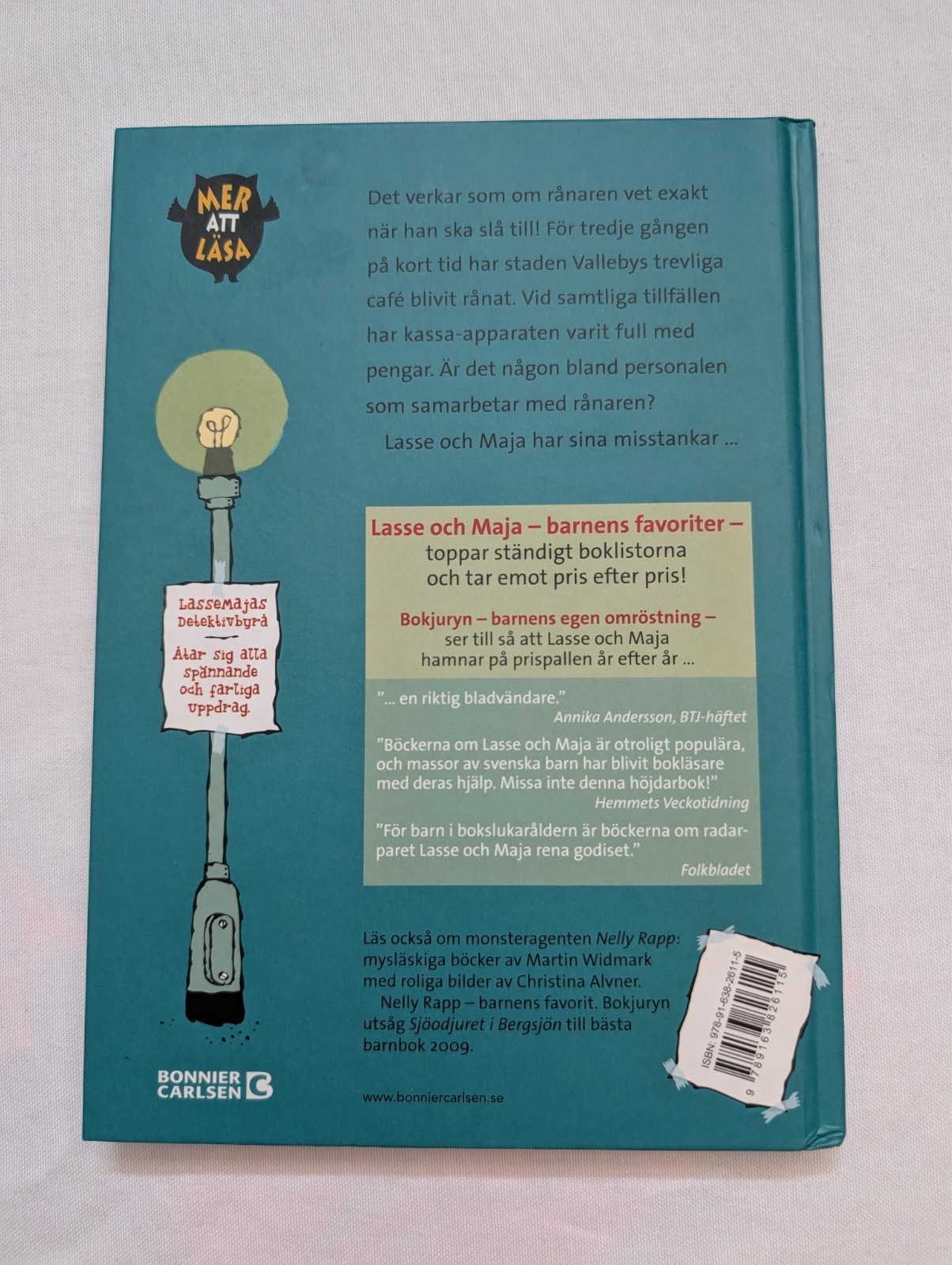Lasse Maja&rsquo;s Detective Agency 8 Book Hardcover Lot in Swedish Svenska Widmark