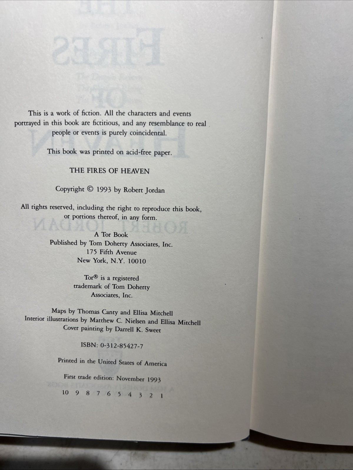 Wheel Of Time Robert Jordan Complete Set Of 15 – All But 1 First Edition
