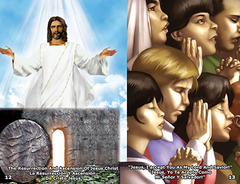 KID&rsquo;S (Children) Bible Gospel Tracts in English & Spanish, 40 Pack, 20 Pages ea.