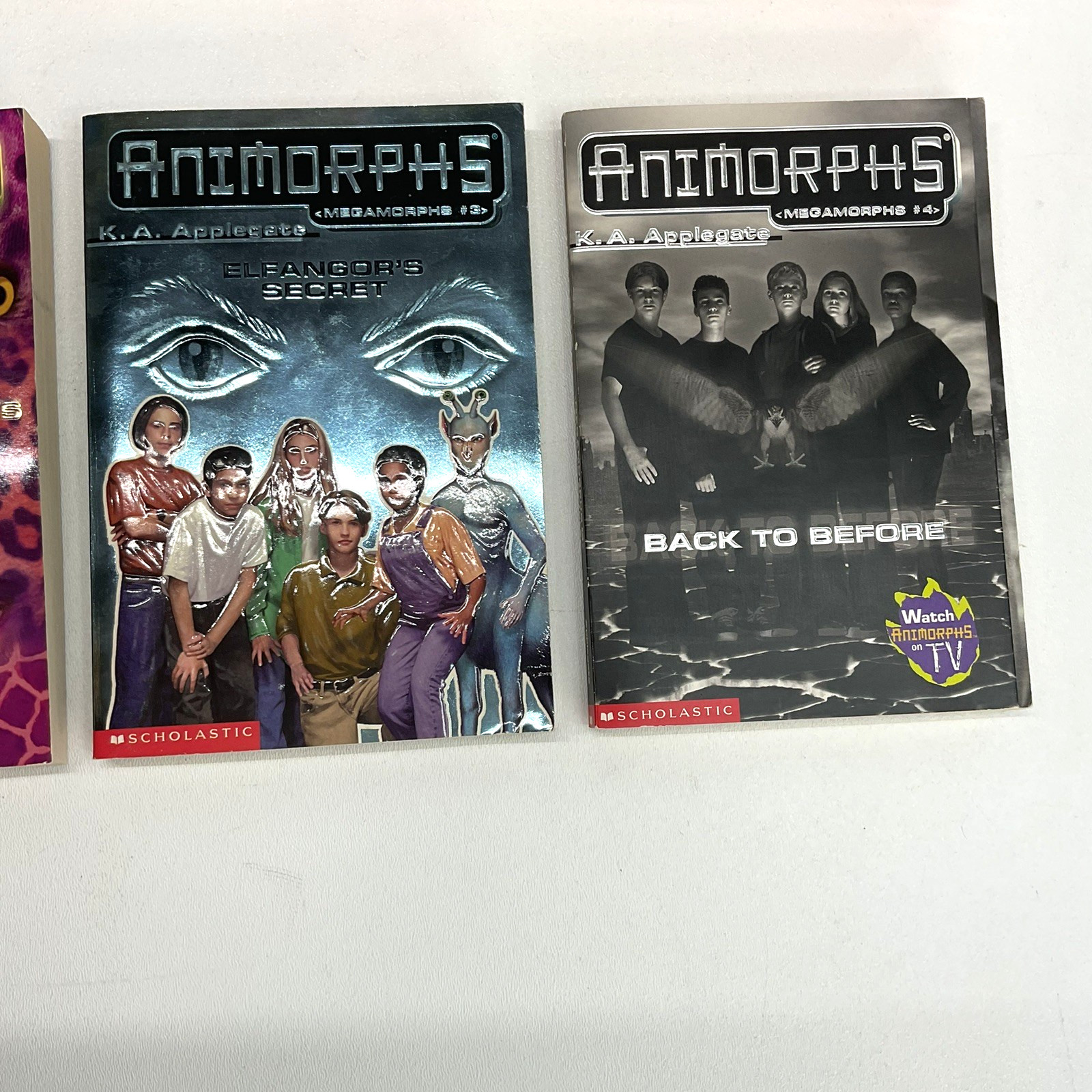 Animorphs Books Lot 42 Vintage Series Set & Megamorphs Applegate 90s Scholastic
