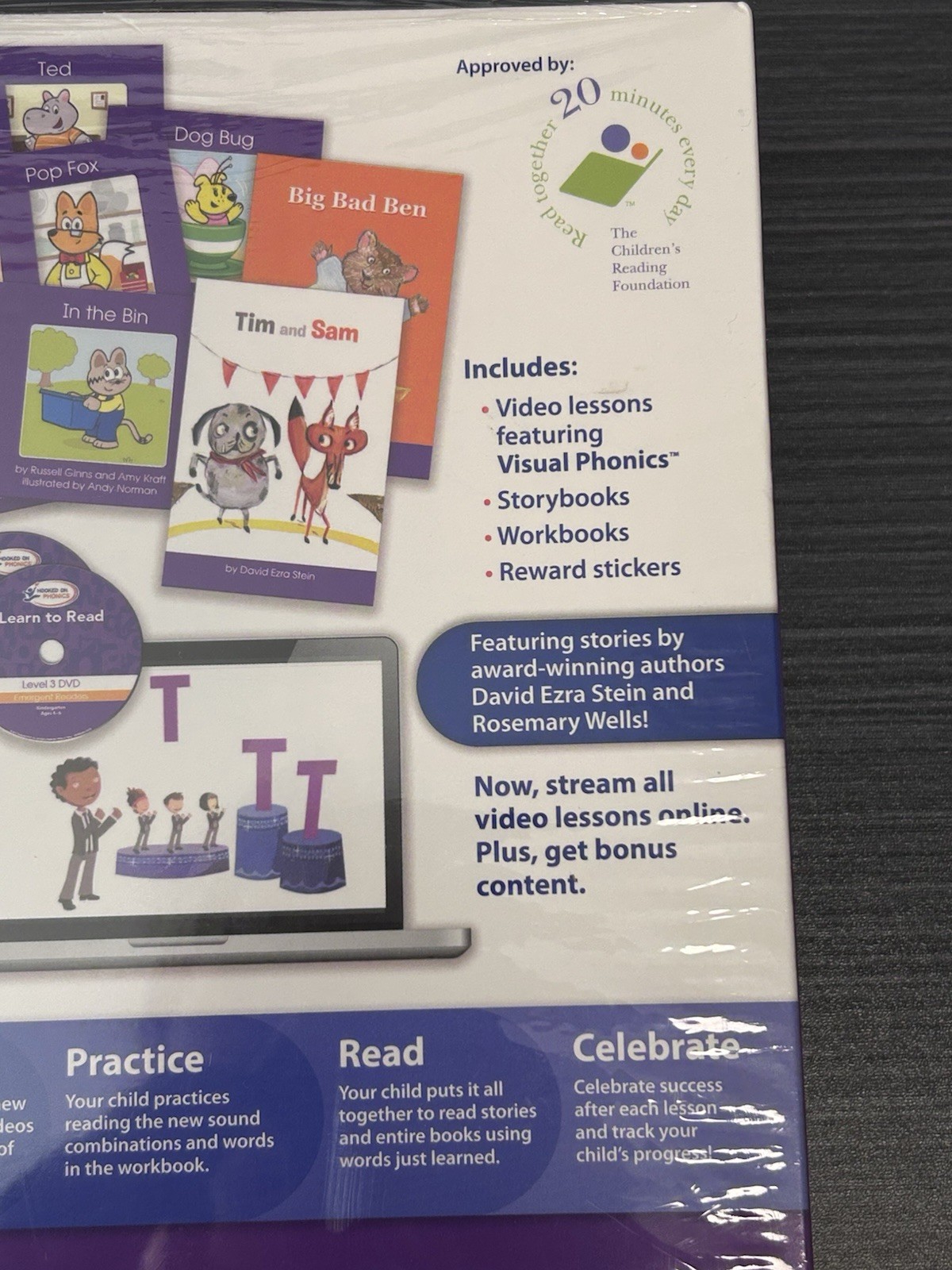 Hooked on Phonics Learn to Read – Levels 3&4 Complete : Emergent Readers…
