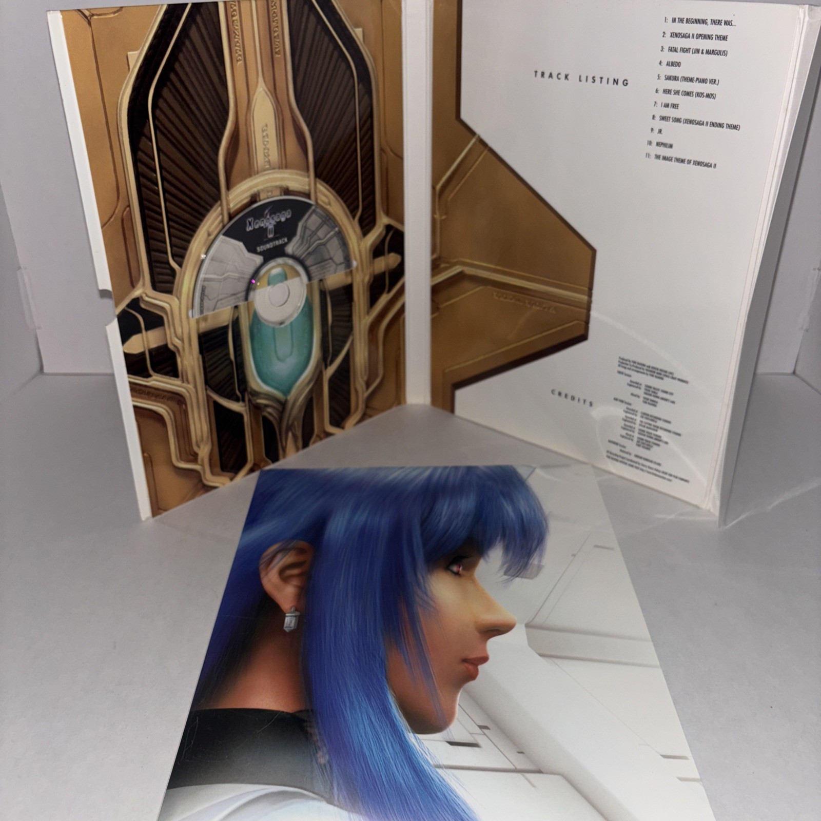 XENOSAGA Episode II Brady Games Limited Edition Strategy Guide w/ Poster & CD