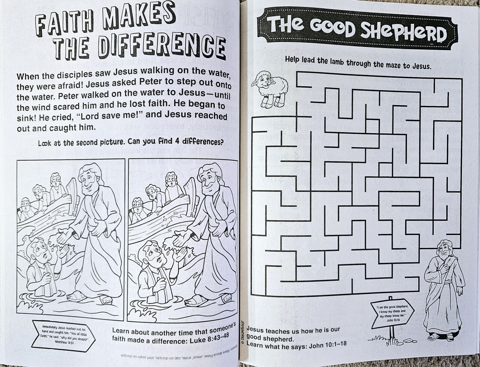 Bible Fun Colortivity Activity & Coloring Books Set of 4 – Over 250 pages!