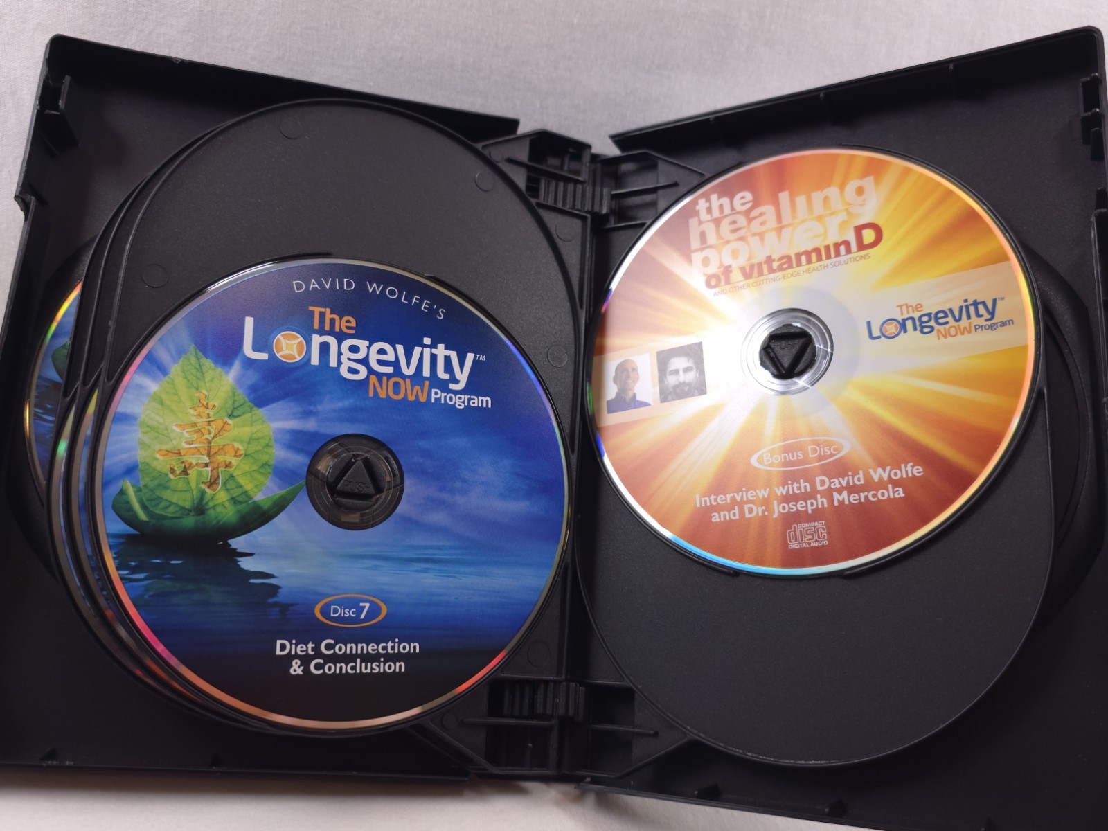 David Wolfe&rsquo;s The Longevity Now Program Manual & 9 CD Set 2010
