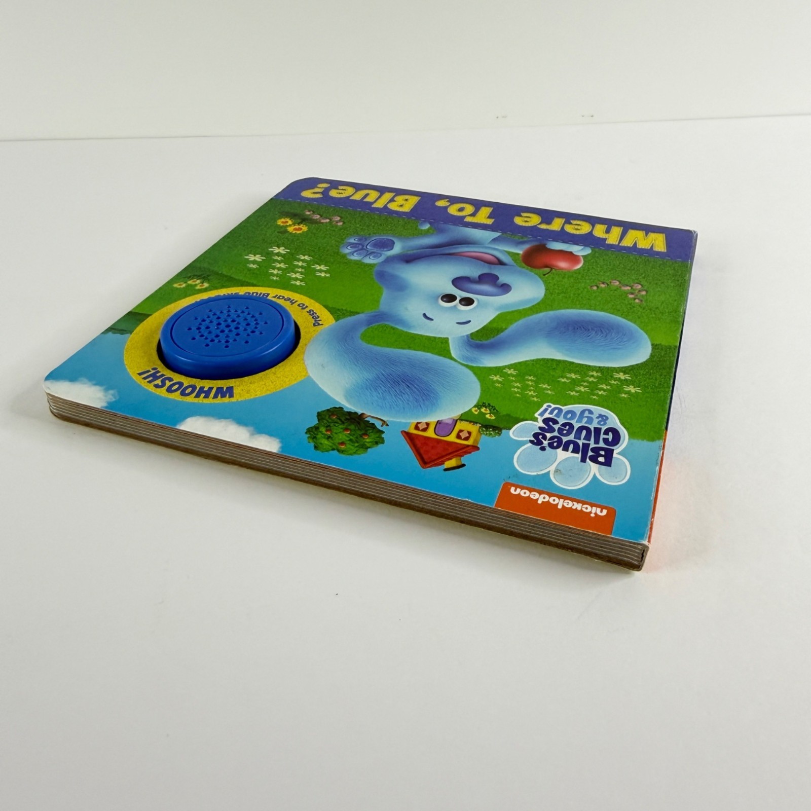 Nickelodeon Blue’s Clues and You! Where to, Blue? book with Sound Button (Board)