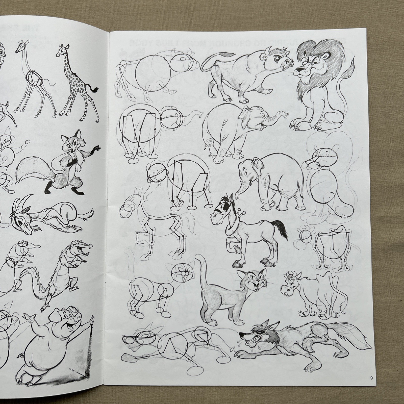 Animation by Preston Blair LEARN HOW TO DRAW ANIMATED CARTOONS 1950&rsquo;s VTG Book +
