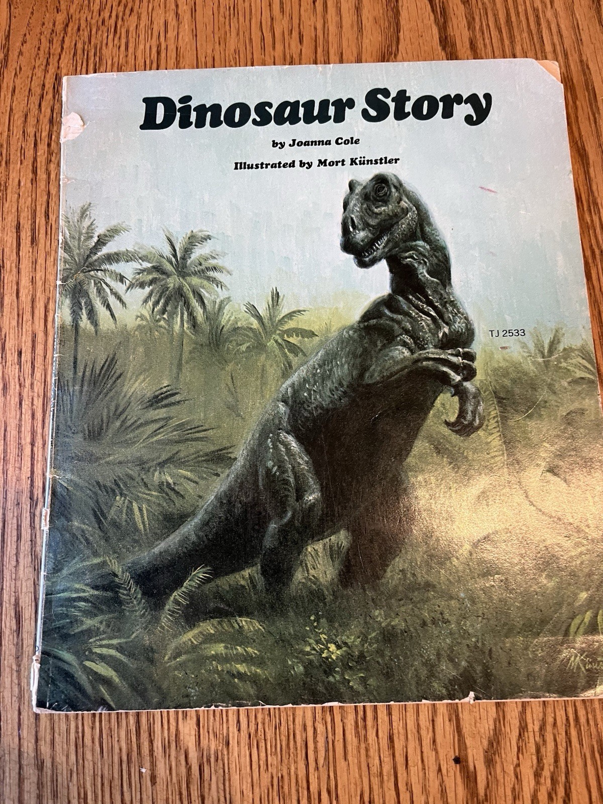 Dinosaur Story Joanna Cole Paperback Scholastic Ages 4-8 Dinosaurs Illustrated