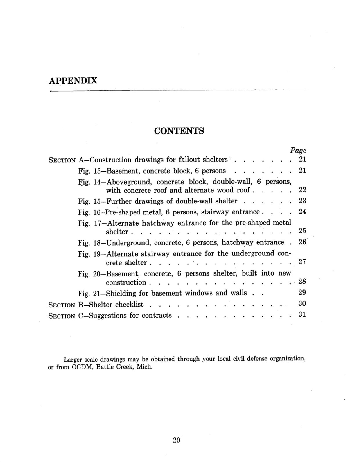 The Family Fallout Shelter « 1959 » 31 Pages