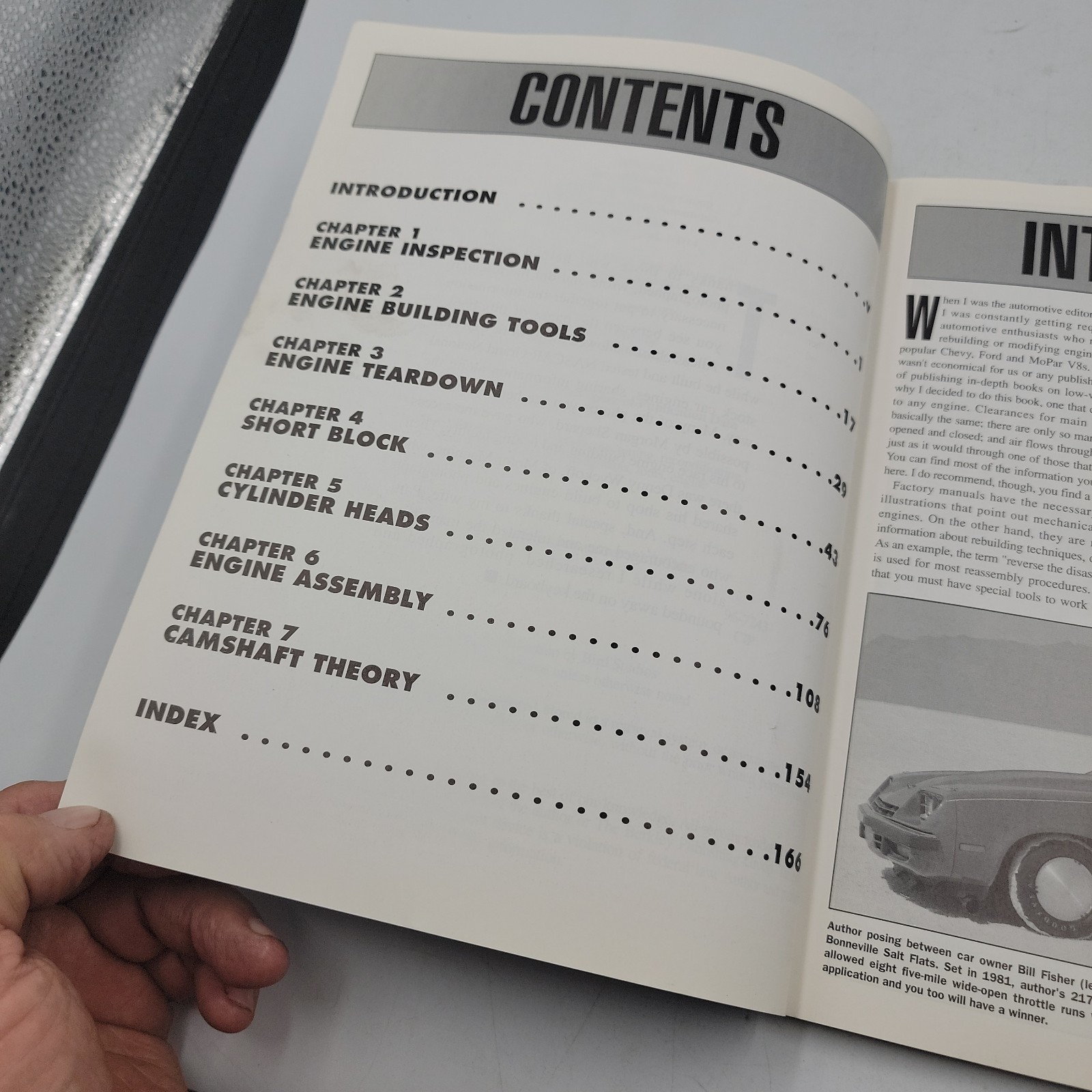 Engine Builder&rsquo;s Handbook Tom Monroe HP Books Blue PB Automotive Engine Repair