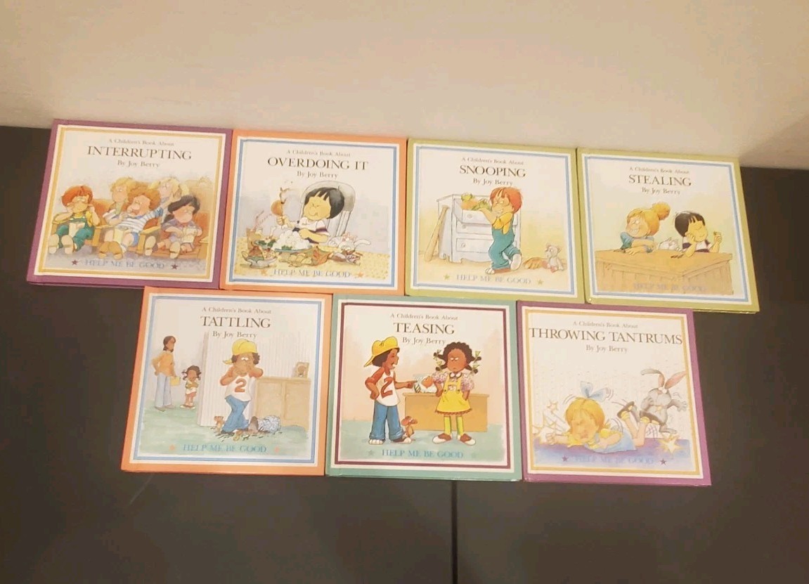 Joy Berry Help Me Be Good Children&rsquo;s Book Lot of 22 Hardcover Books Manners