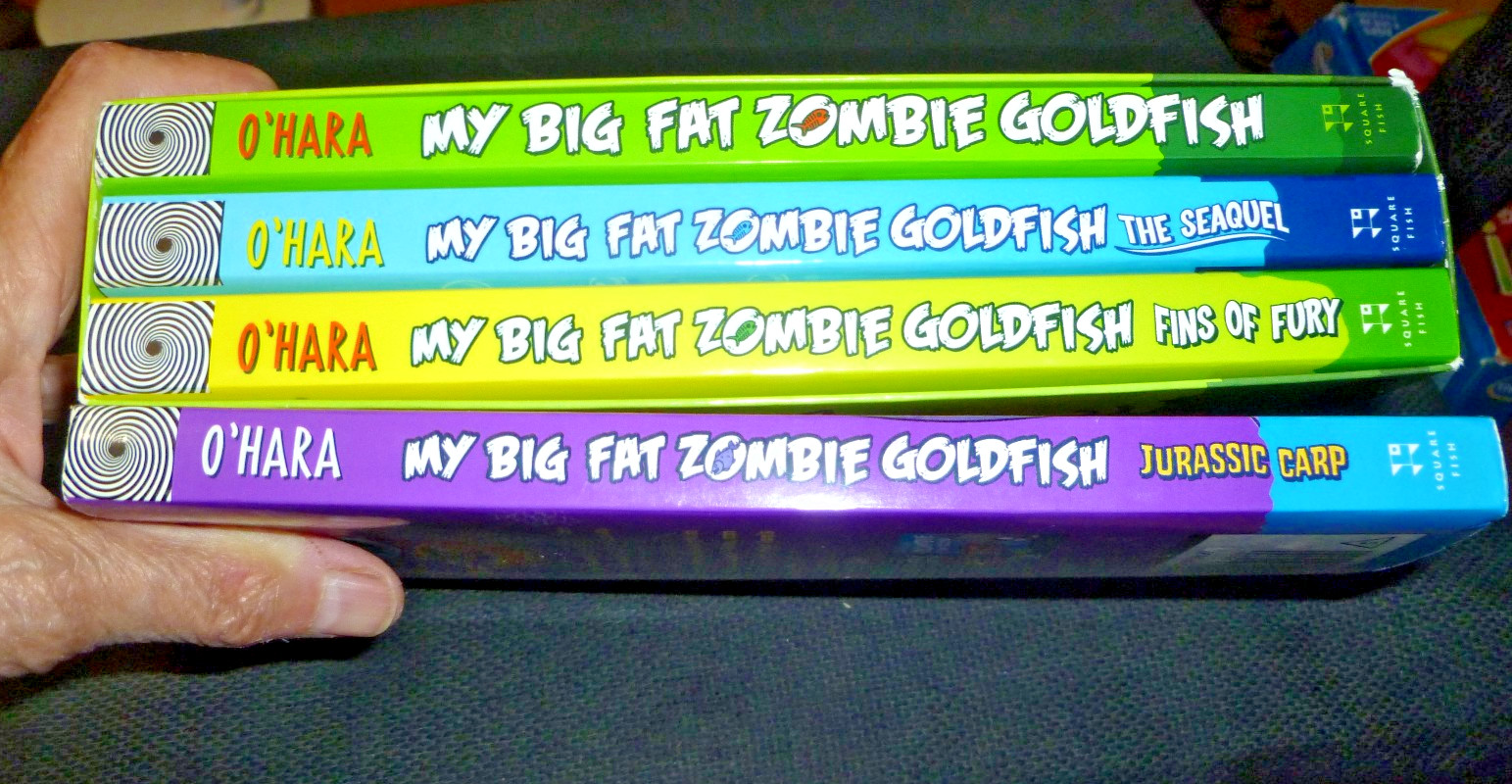 My Big Fat Zombie Goldfish Box Set + 1 (total 4 books) Mo O&rsquo;Hara Square Fish NY