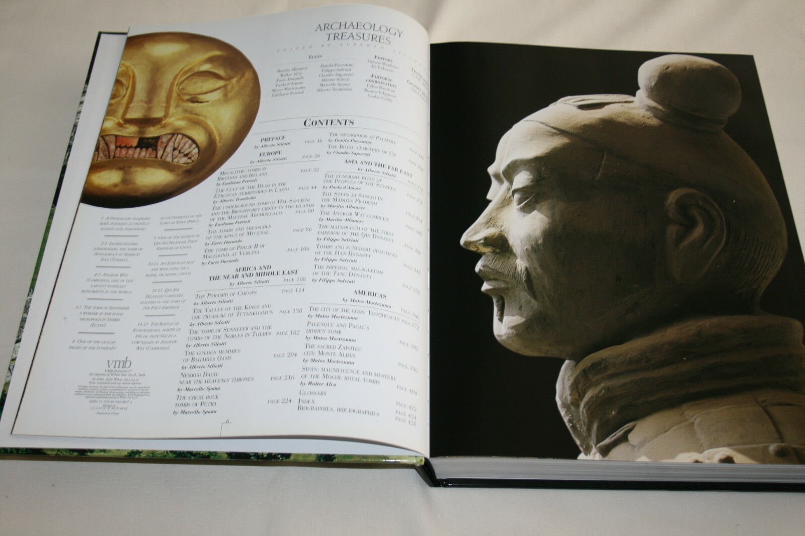 ARCHAEOLOGY TREASURES 2006 vmb Publishers Hardback 10.5&Prime;x14.5&Prime; 432 pages LKE NEW