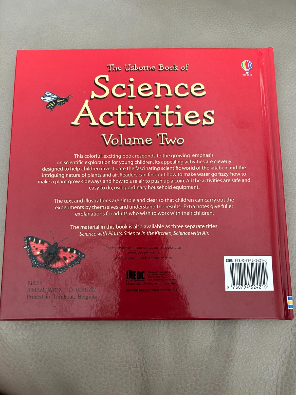The Usborne Book of Science Activities Volume 2