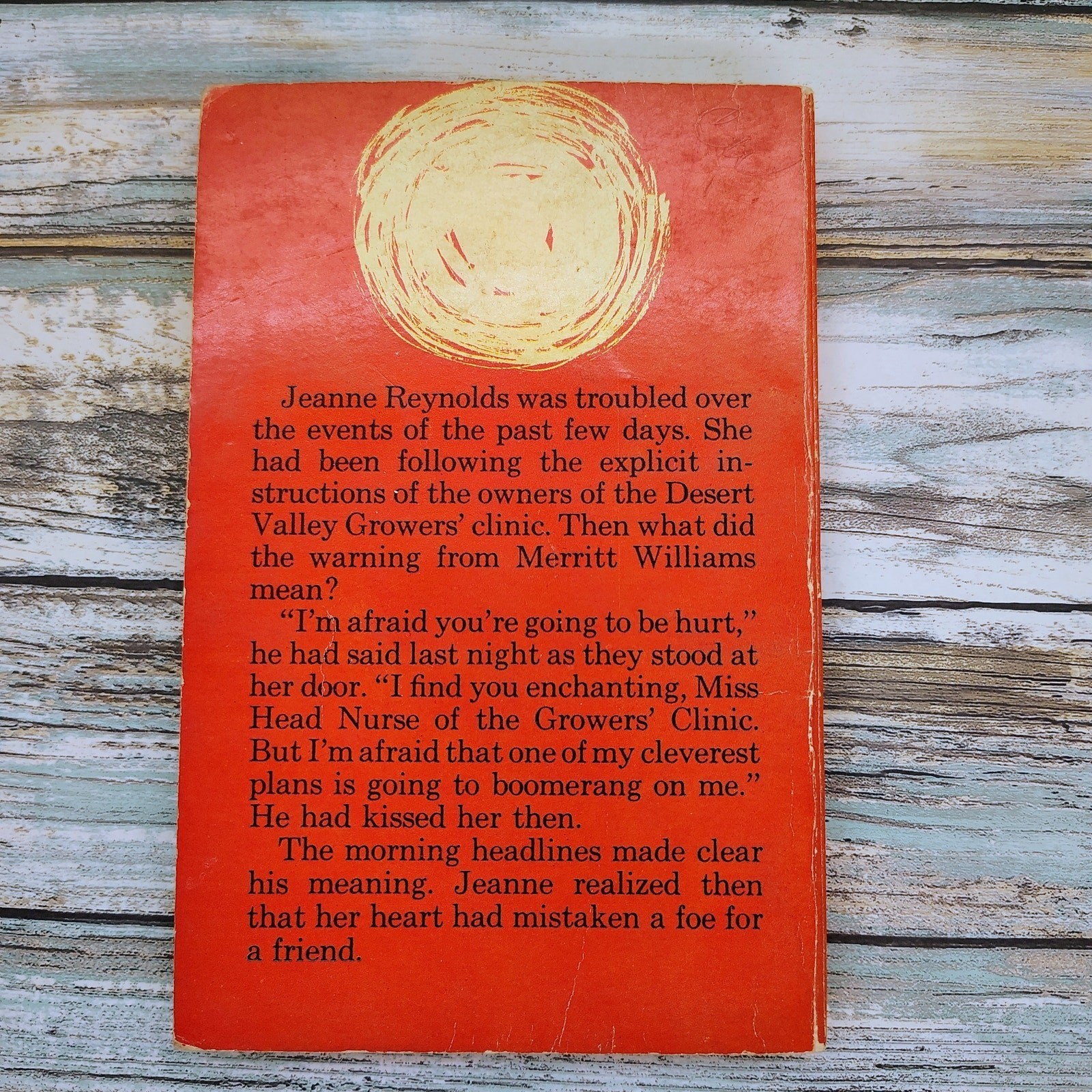 Border Nurse Medical Romance Paperback Book Dorothy Dowdell Suspense Drama 1963