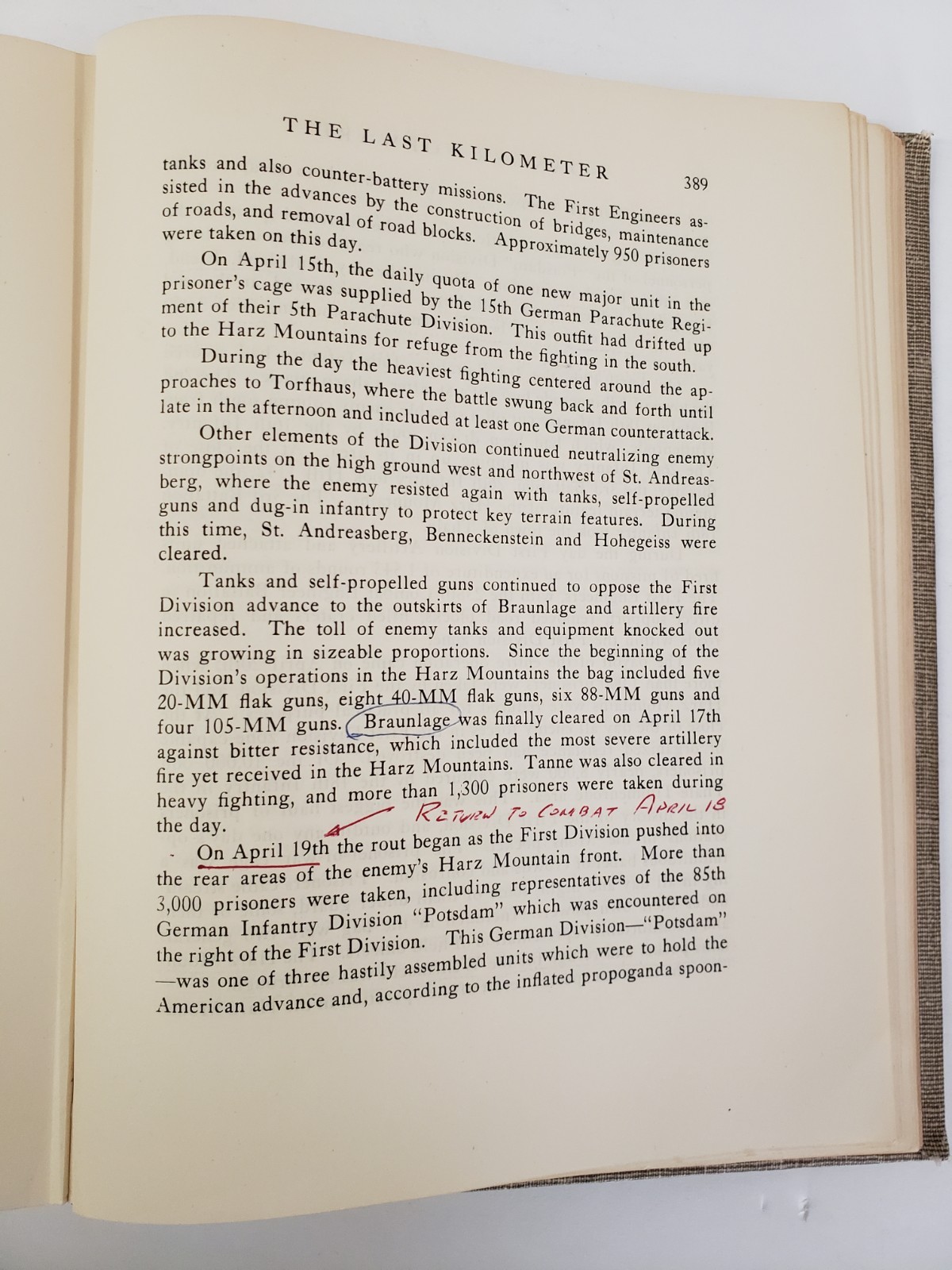 Danger Forward – First Division in World War II – WWII Veteran&rsquo;s Annotations