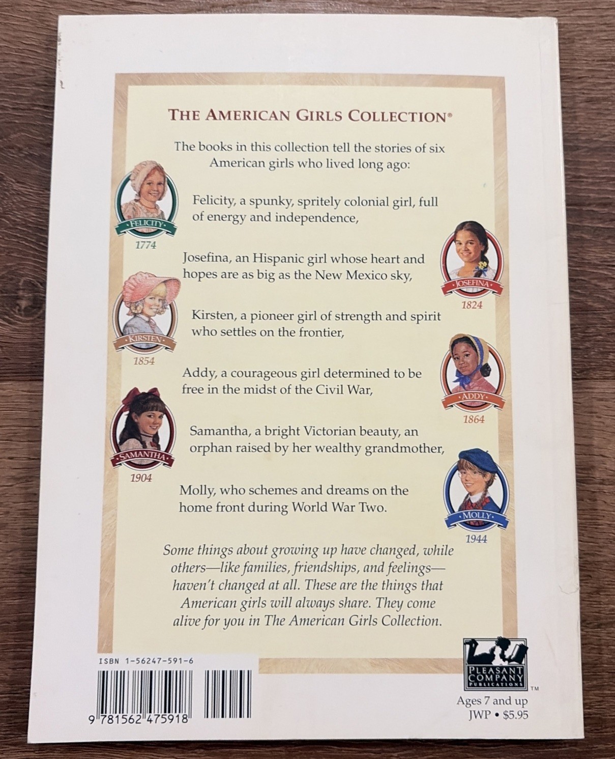 American Girl Josefina&rsquo;s Set of 6 Books 1-6 VTG 1997-98 Pleasant Company 1st Ed