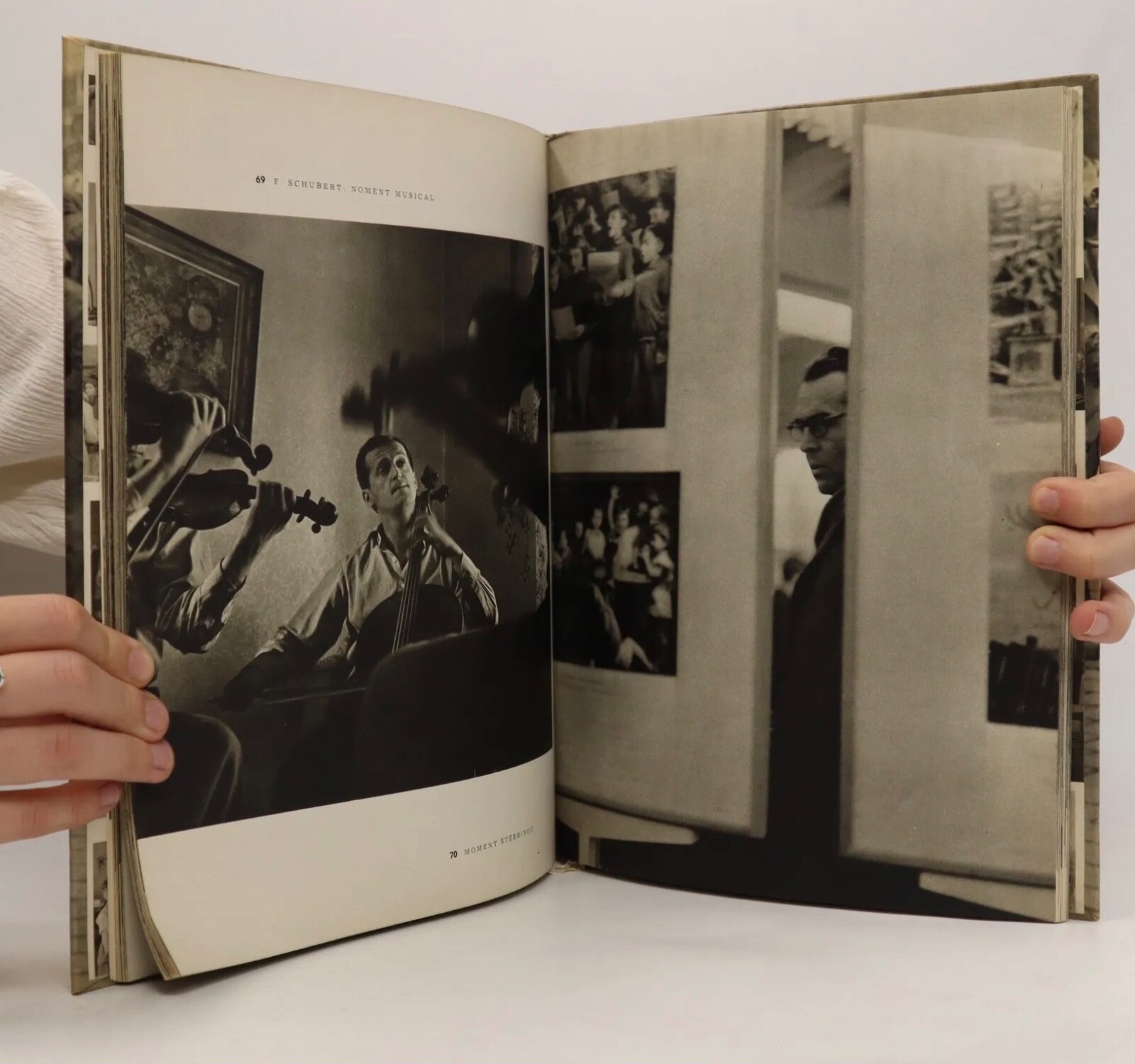 photogravure Czech photobook 1961 Vilem Kropp V proudu zivota