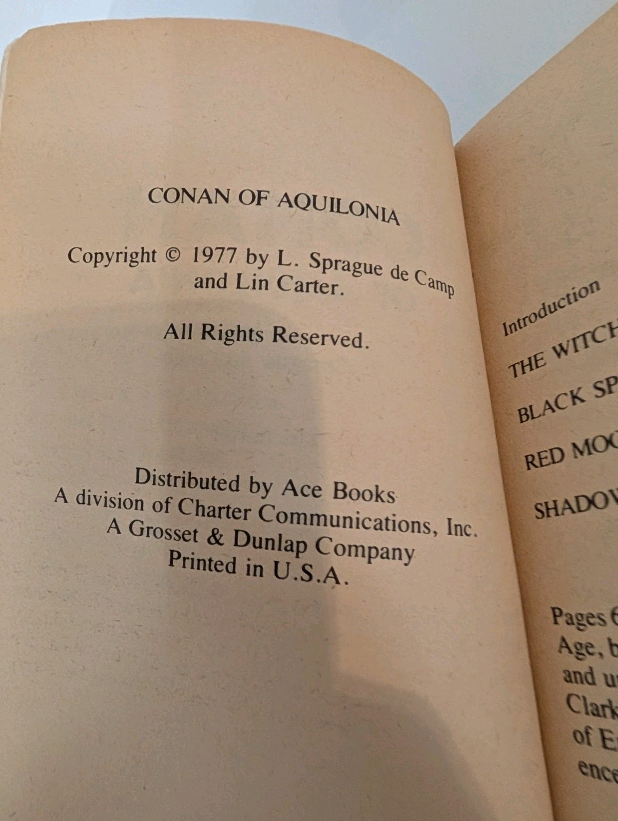 Conan The Barbarian Novels PB Lot The Magnificent and Aquilonia Vintage Books
