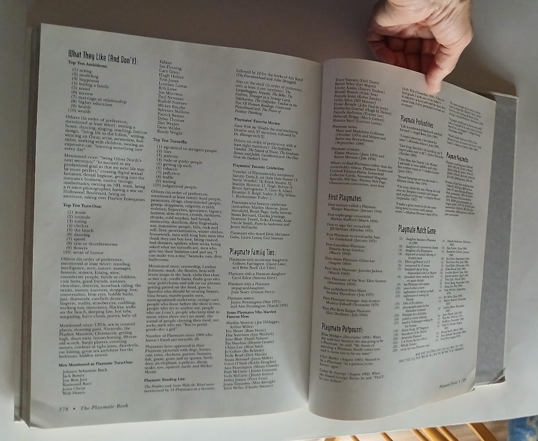 The Playmate Book: Five Decades of Centerfolds by Gretchen Edgren/Playboy 1st Ed