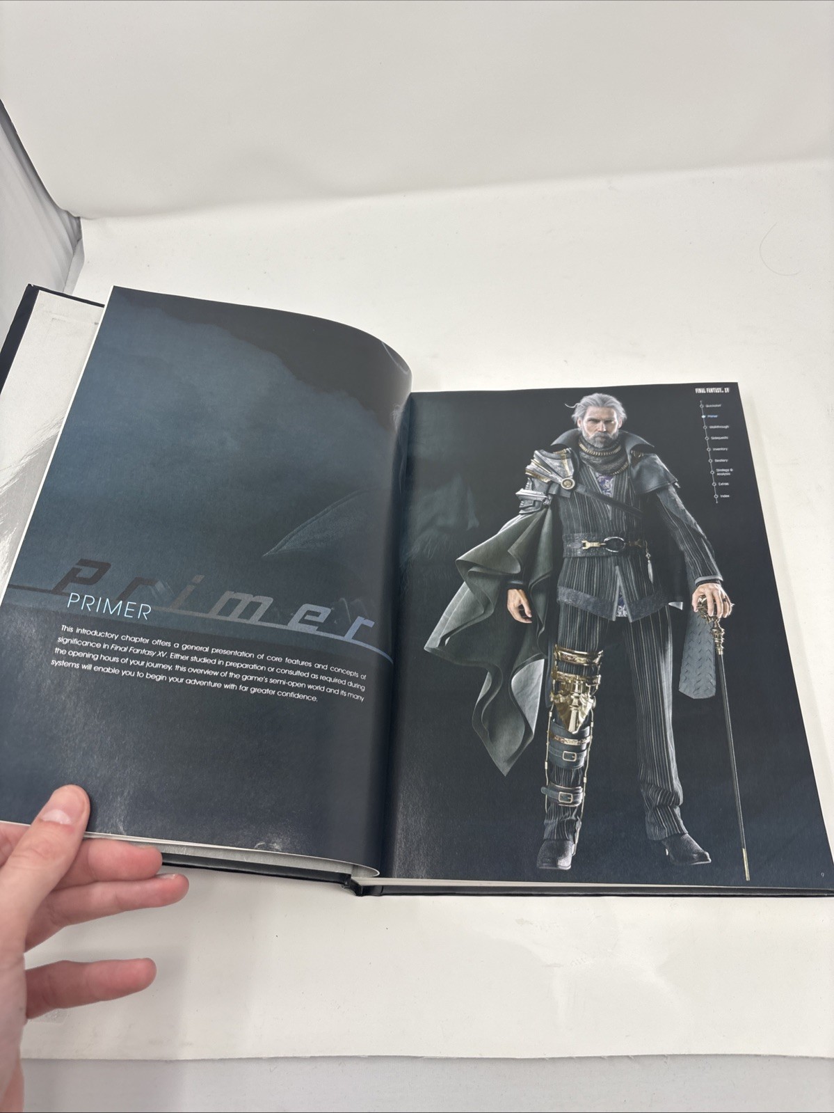 Final Fantasy XV Collector&rsquo;s Edition Hardback Strategy Game Guide NO Poster