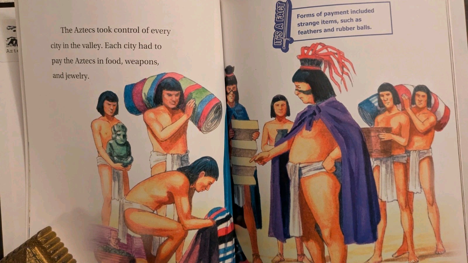 Adrienne Lee, AZTEC WARRIORS, Ex-Library, HB, 2014, Capstone Press, Juvenile