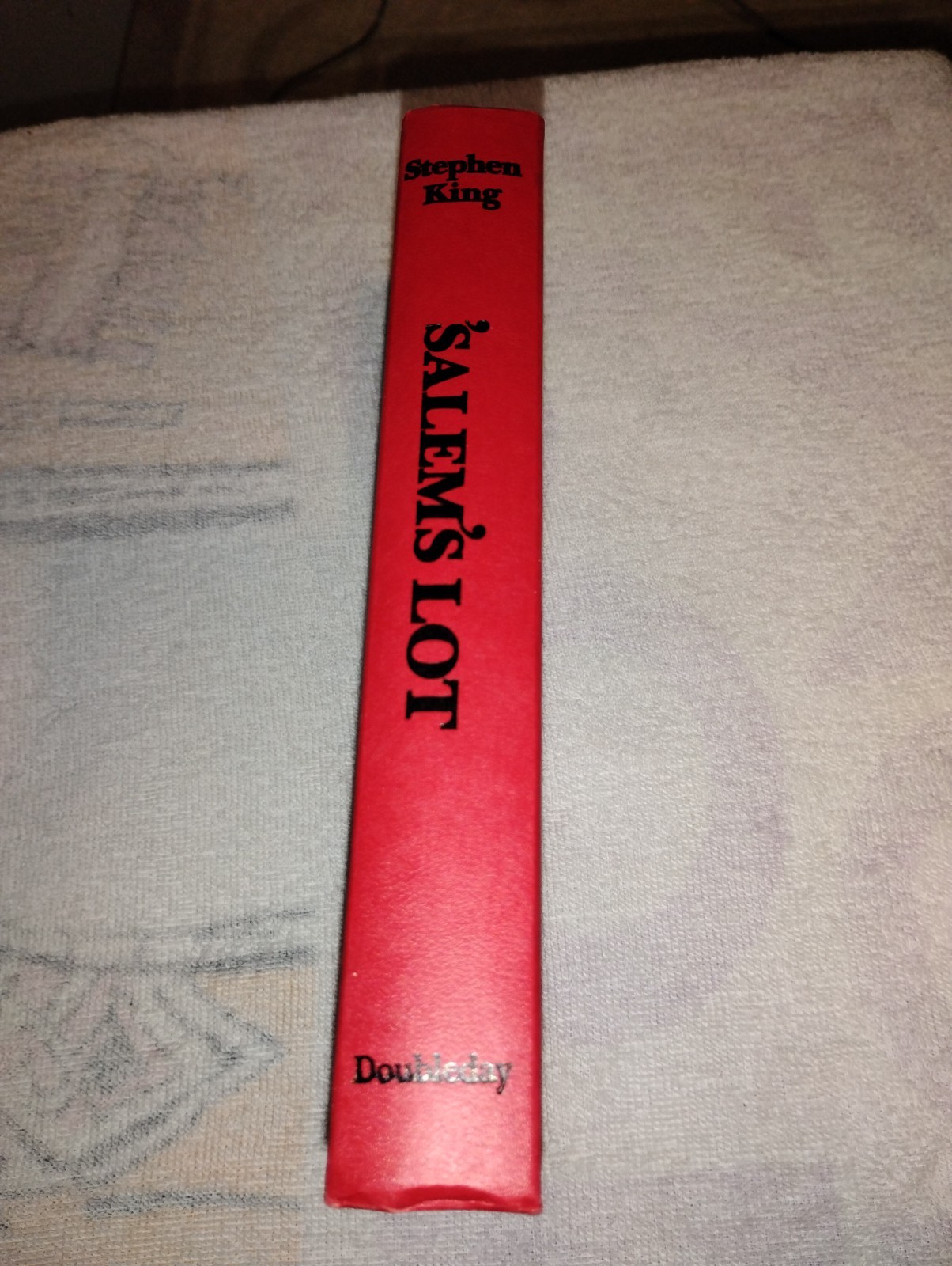 SALEM&rsquo;S LOT HC DJ Stephen King First Book Club Edition BCE 1975