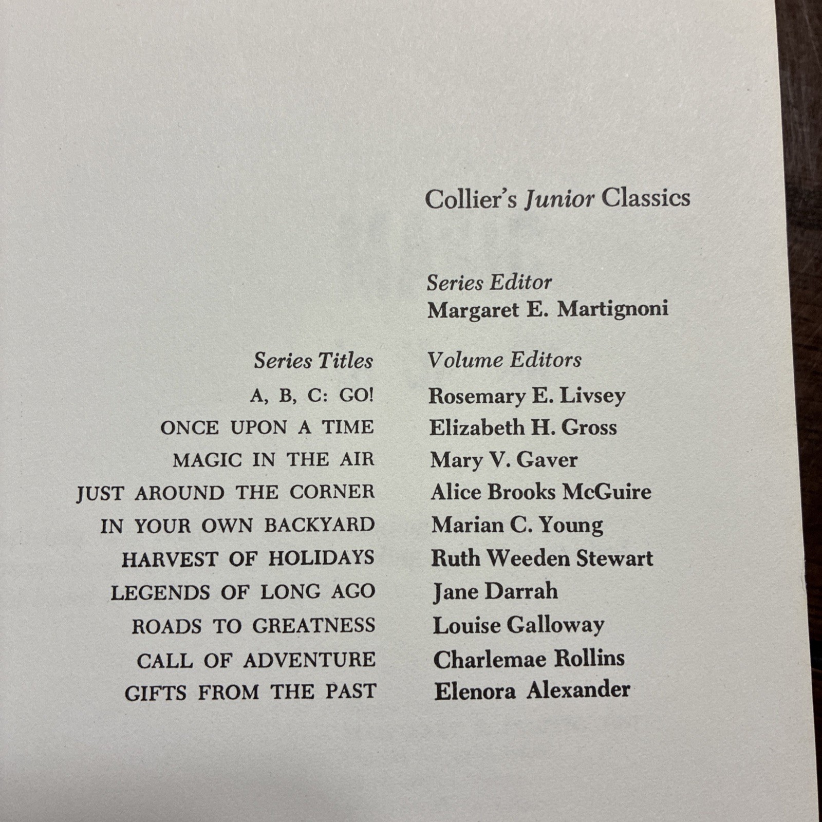 B- COLLIER&rsquo;S JUNIOR CLASSICS…VOLUME 3…YOUNG FOLKS SHELF OF BOOKS